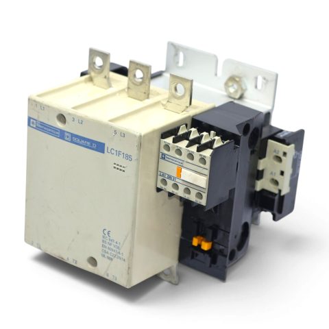 SCHNEIDER LC1F185 CONTACTOR WITHOUT COIL (90 Kw)