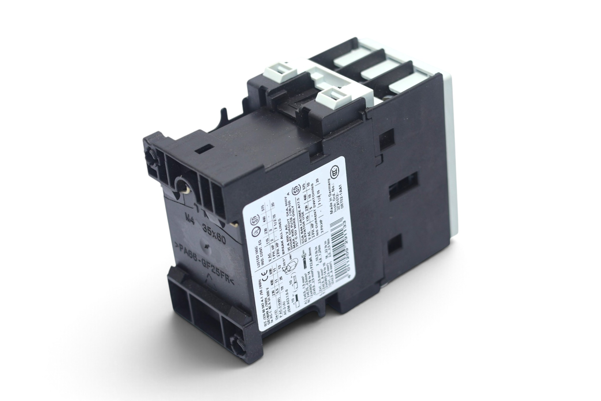 SIEMENS 3RT1026-1BB40 CONTACTOR 24V (11 Kw) - Image 6