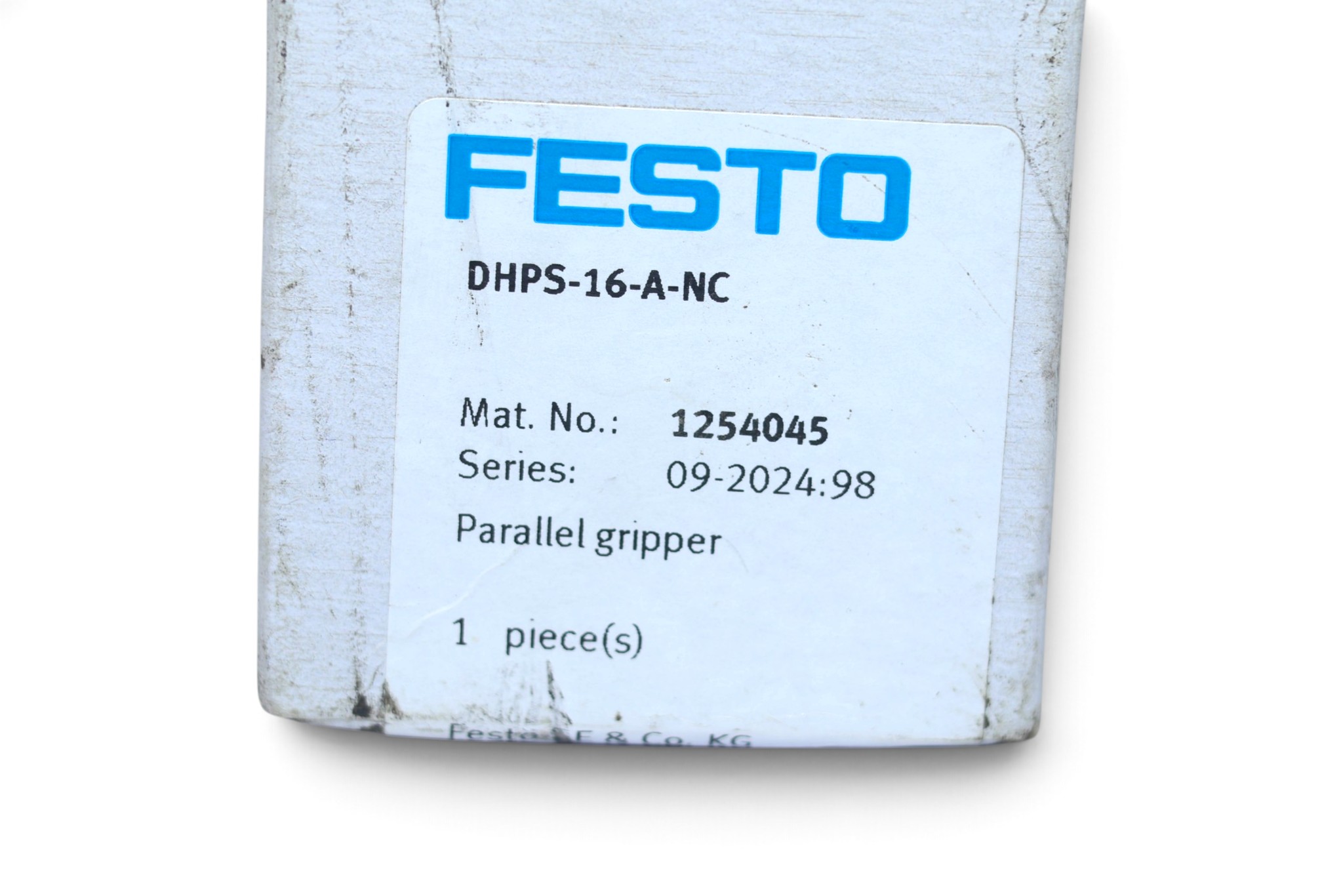 FESTO DHPS-16-A-NC PARALLEL GRIPPER 1254045 - Image 2