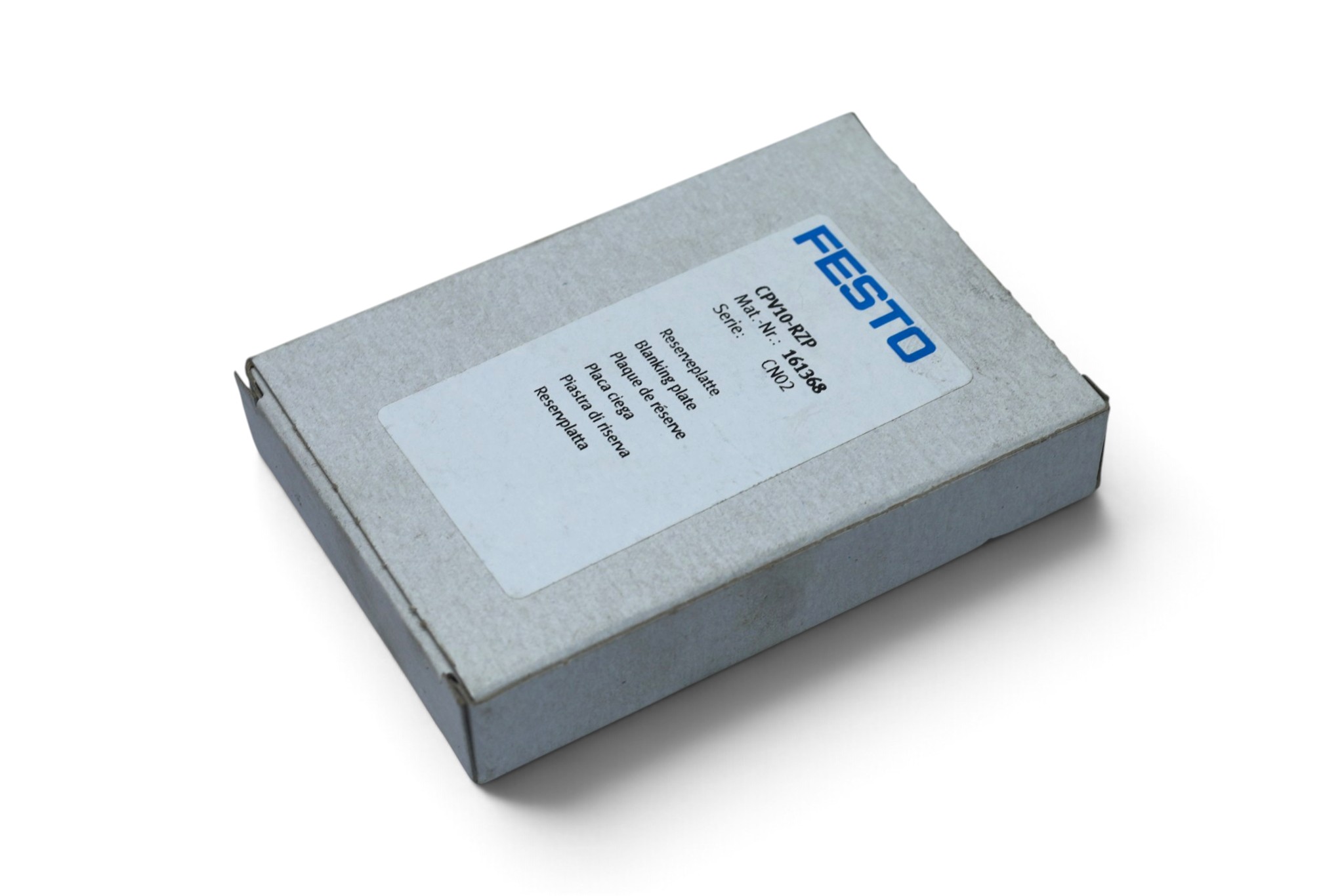 FESTO CPV10-RZP BLANKING PLATE 161368 - Image 7