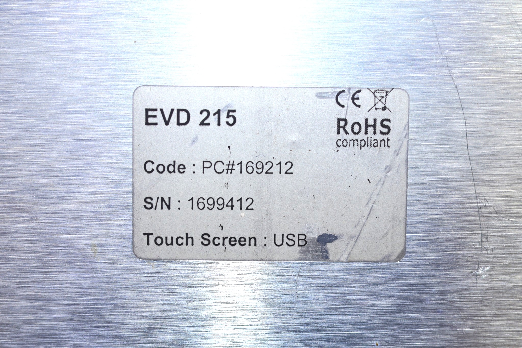 PANEL EVD 215 INDUSTRIAL LCD MONITOR - Image 2