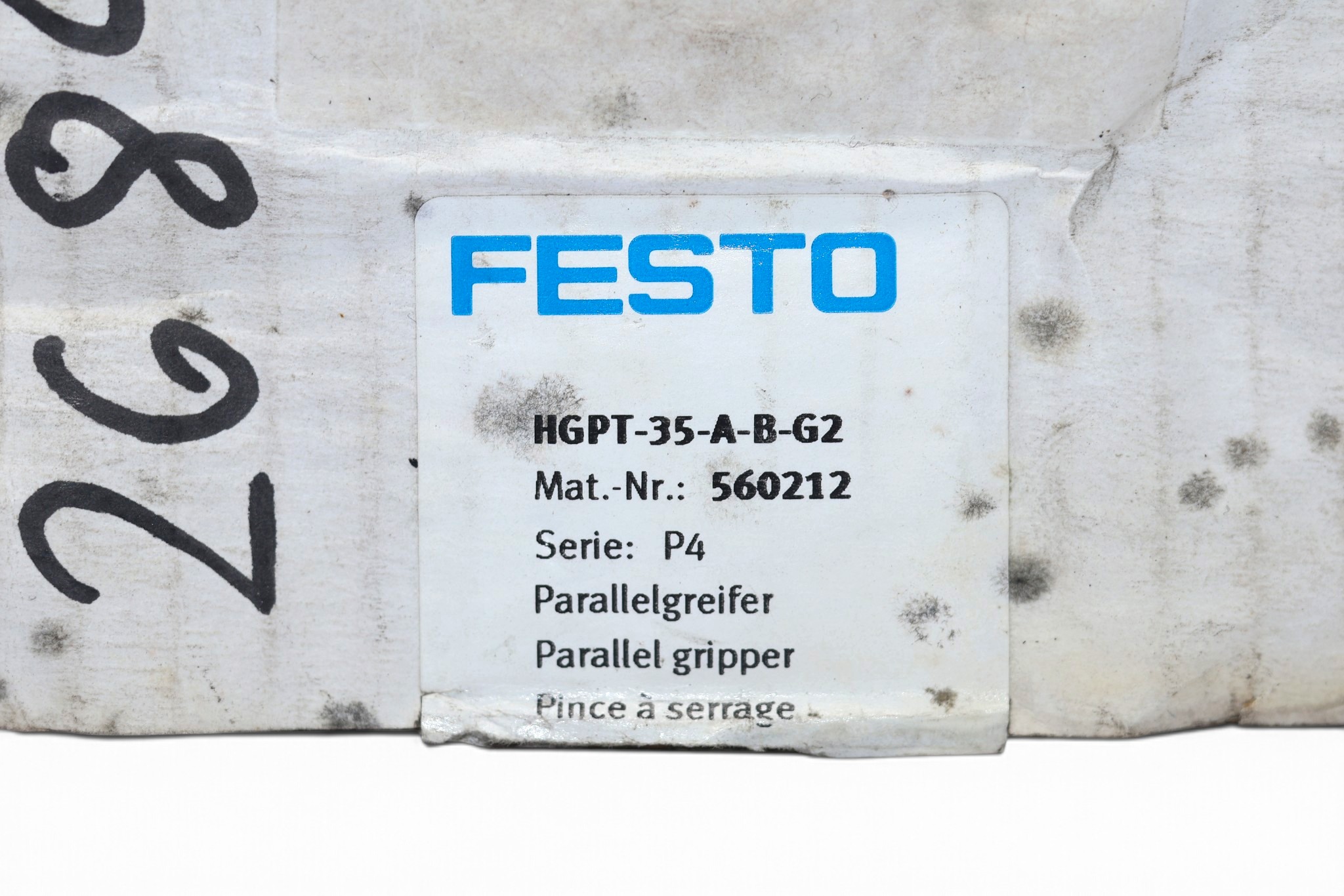 FESTO HGPT-35-A-B-G2 PARALLEL GRIPPER 560212 - Image 2