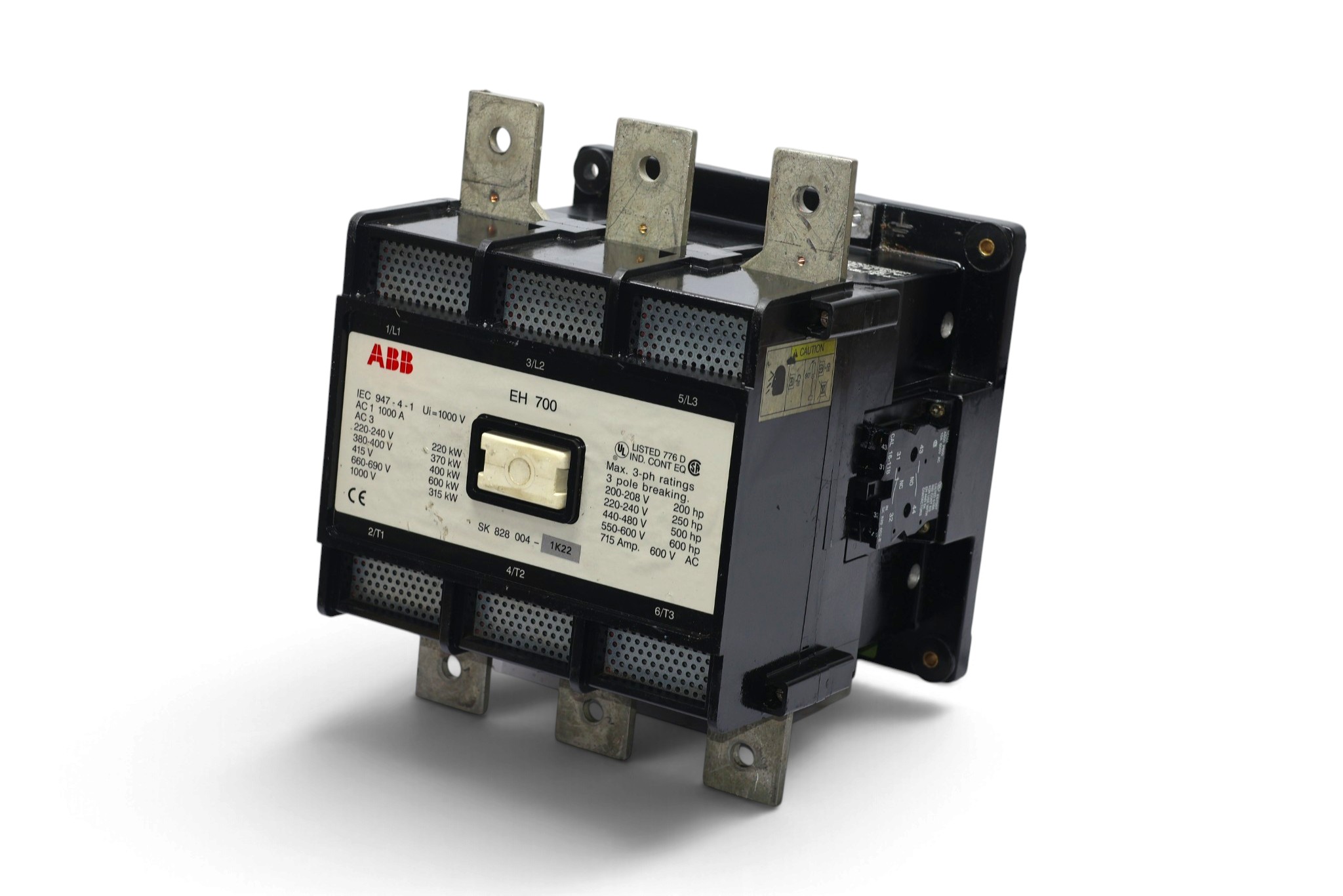 ABB EH700 MAGNETIC CONTACTOR 220V (370 Kw)