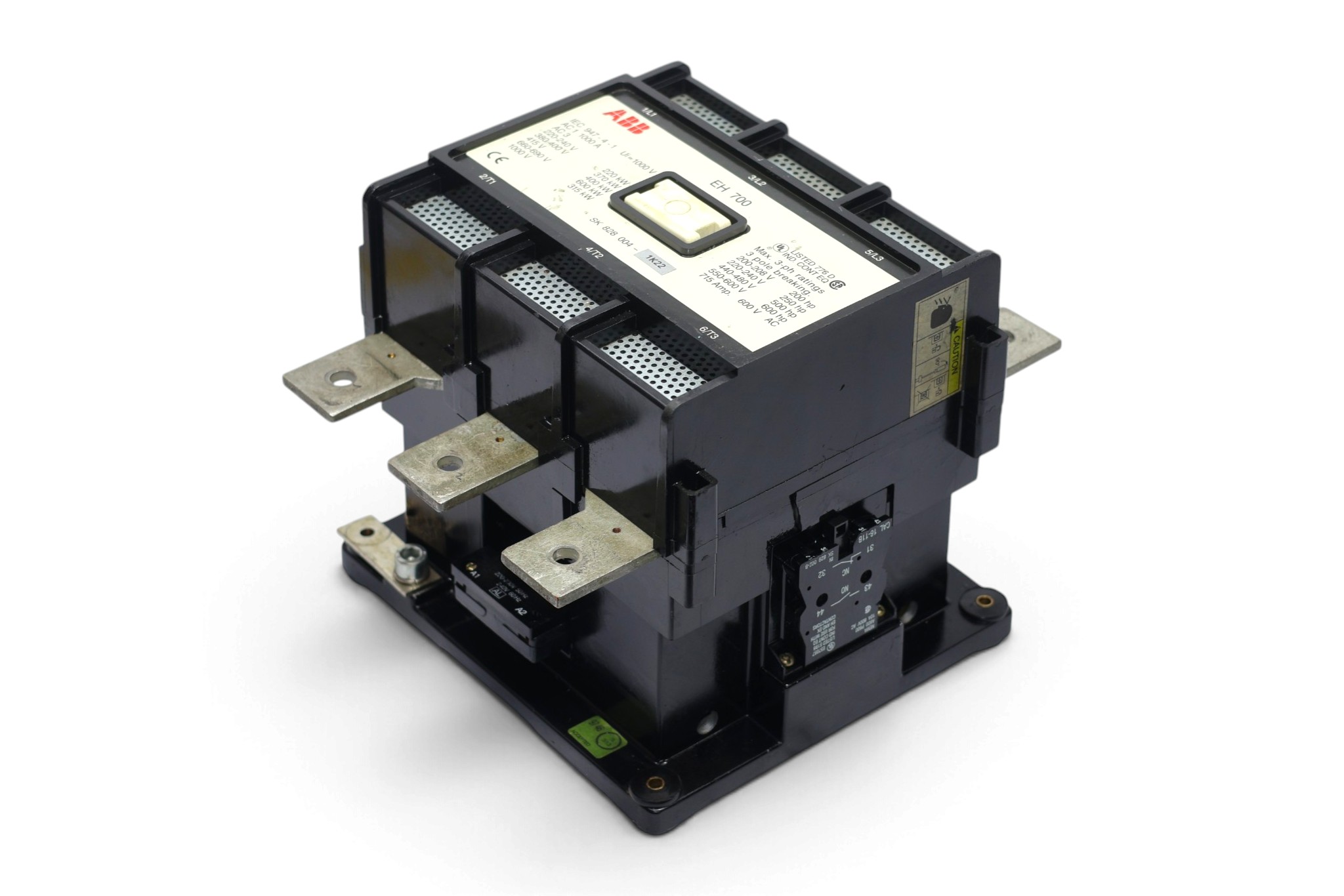 ABB EH700 MAGNETIC CONTACTOR 220V (370 Kw) - Image 8