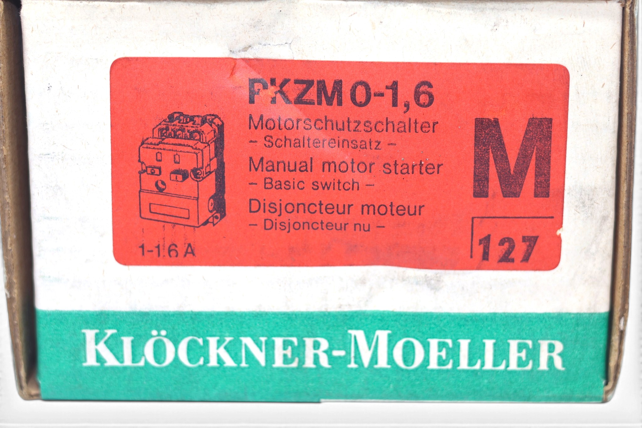 MOELLER PKZM0-1.6 MOTOR CONTROL - Image 2