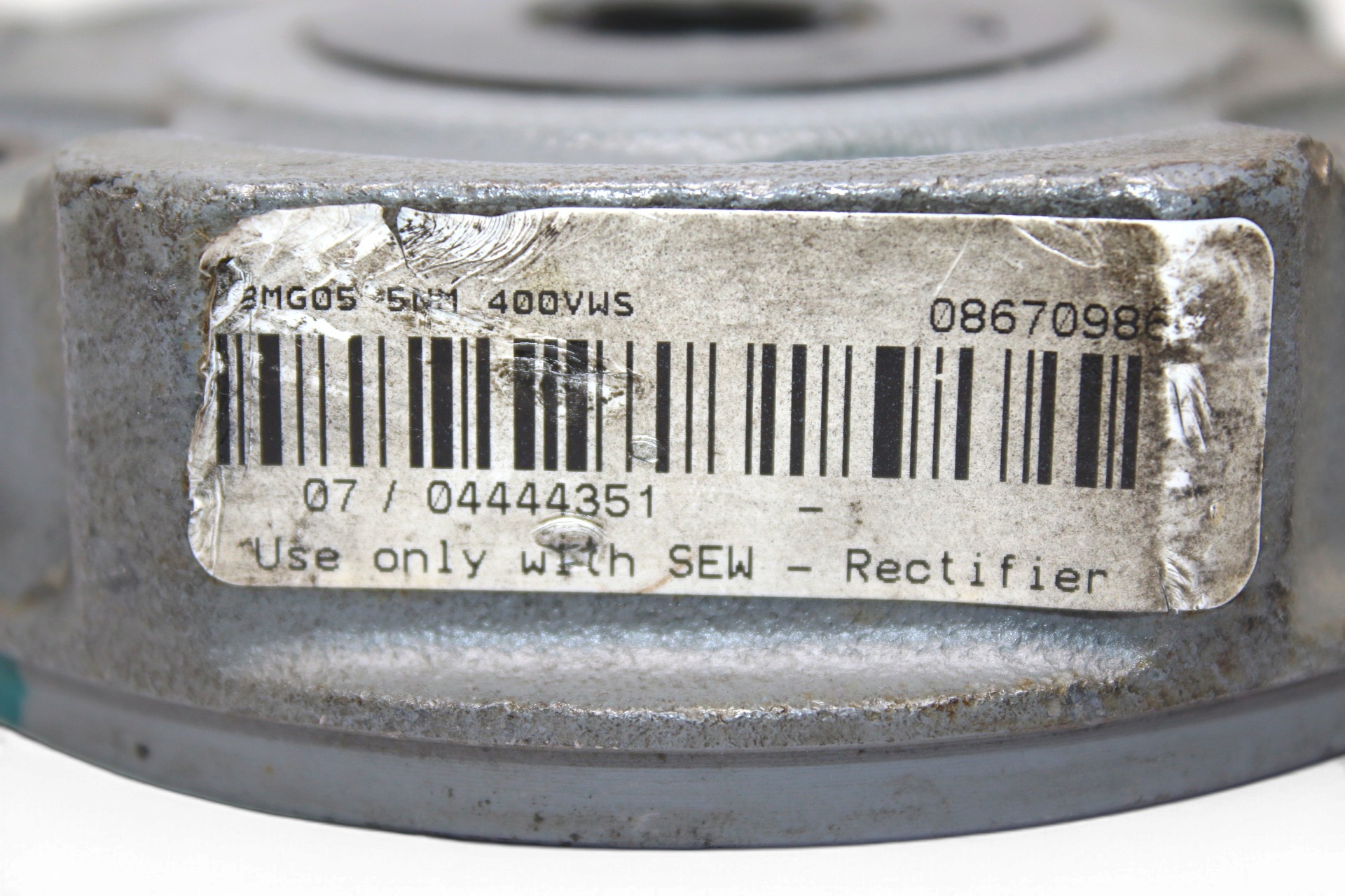 SEW BMG05 400VWS 5Nm ELECTRIC BRAKE COIL 08670986 - Image 2