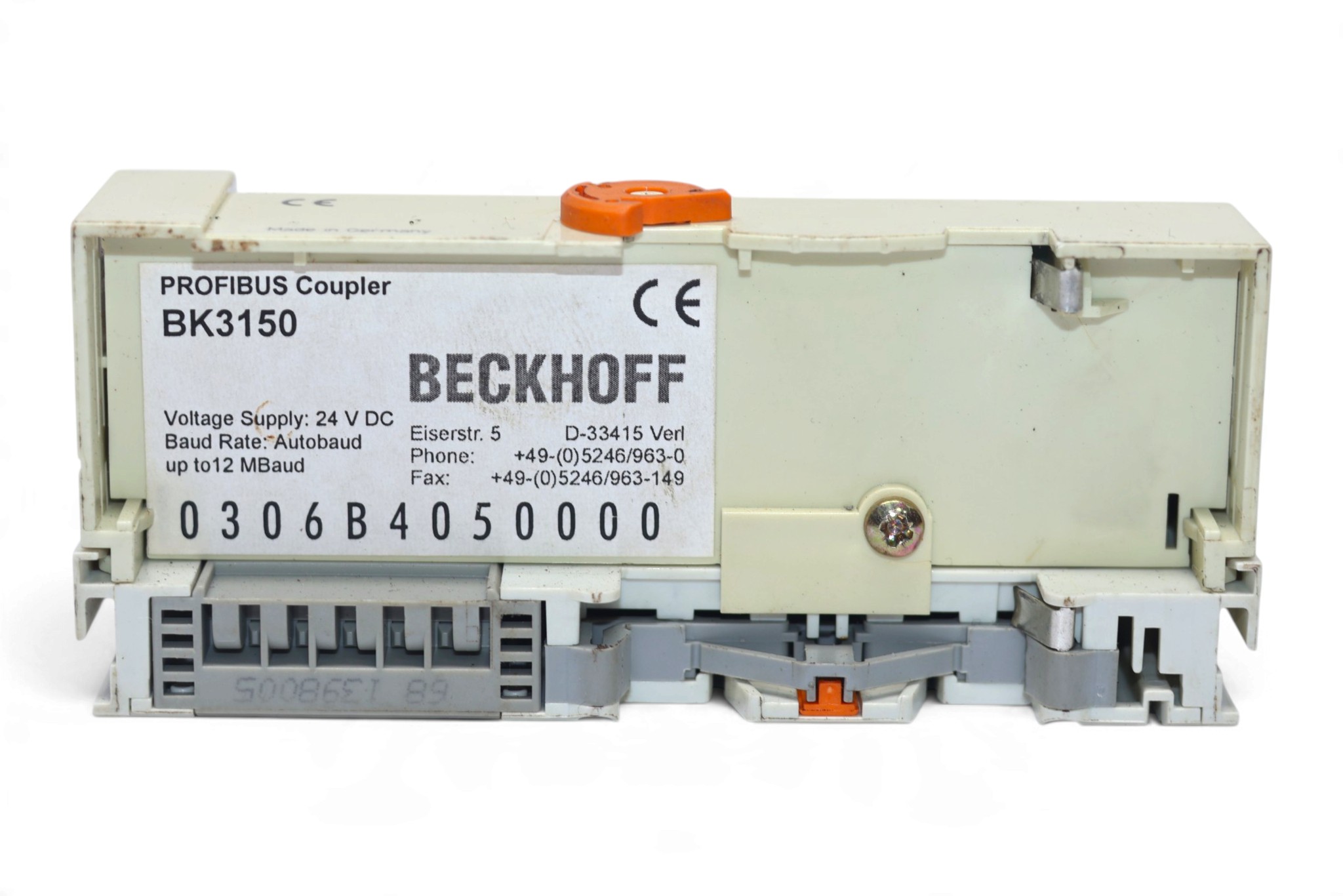 BECKHOFF BK3150 PROFIBUS BUS COUPLER - Image 2