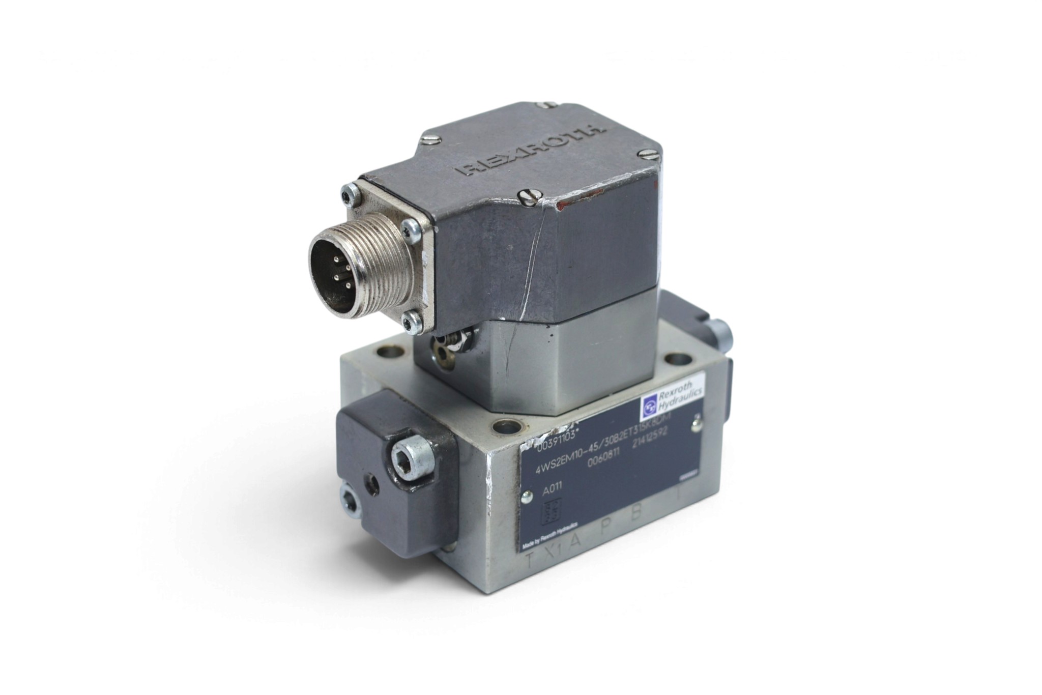 REXROTH 4WS2EM10-45/30B2ET315K8DM SERVO VALVE R900391103