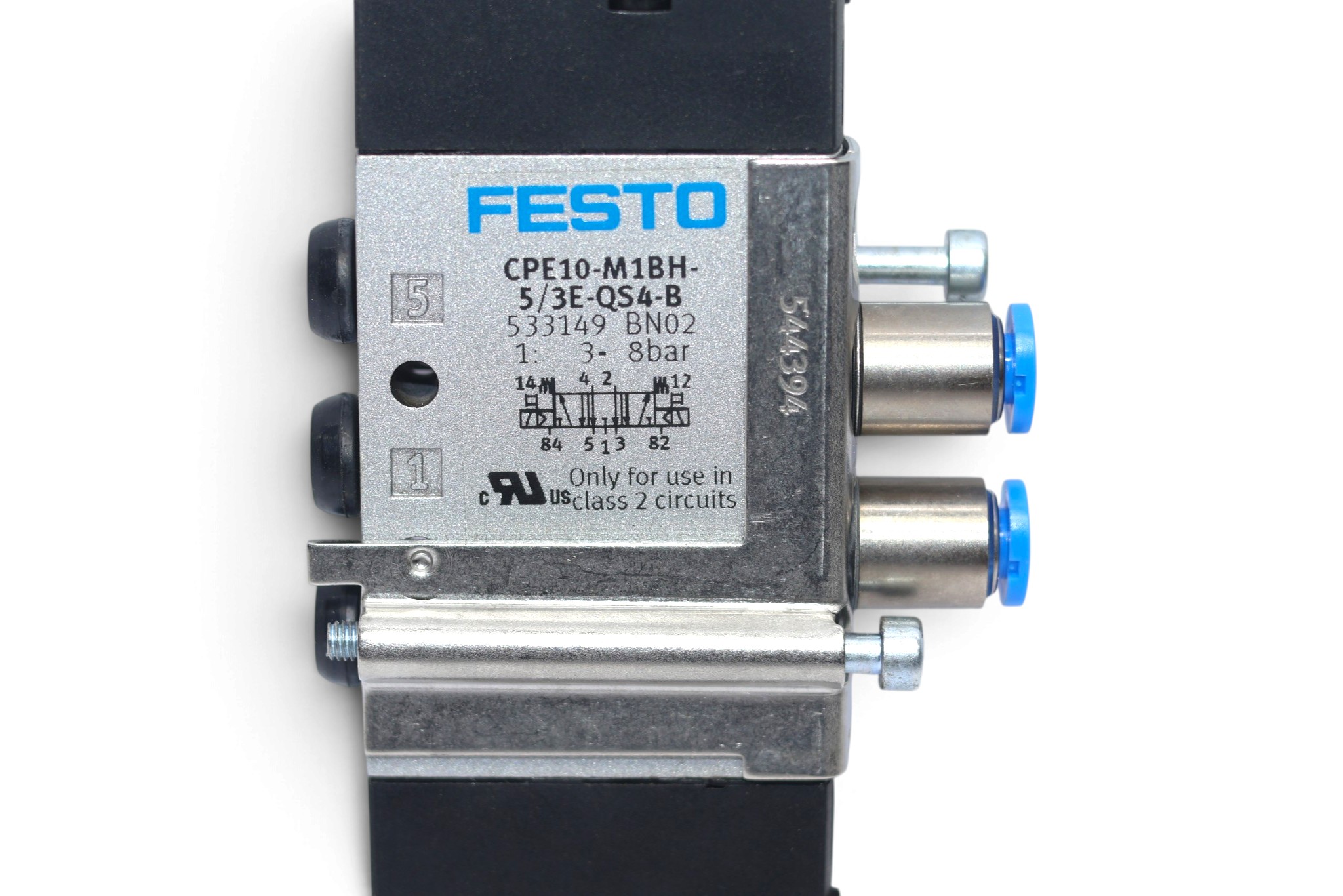 FESTO CPE10-M1BH-5J-QS-4 SOLENOID VALVE 564212 - Image 2