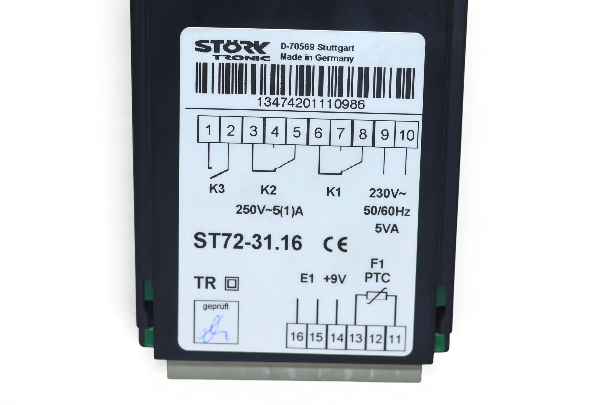 STORKTRONIC ST72-31.16 TEMPERATURE CONTROLLER - Image 3