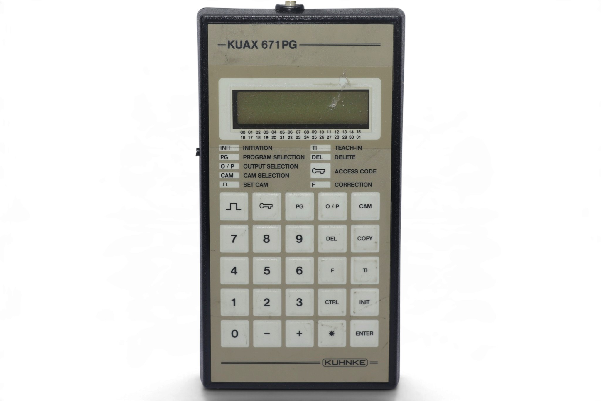KUHNKE KUAX 671 PG PROGRAMMING TERMINAL 671.002.10 - Image 3