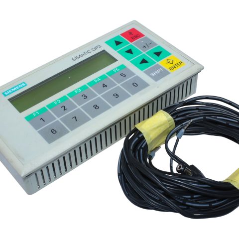 SIEMENS 6AV3503-1DB10 OPERATOR PANEL OP3