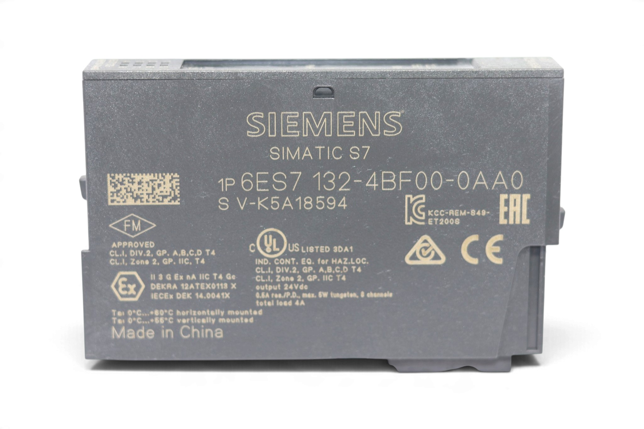 SIEMENS 6ES7 132-4BF00-0AA0 ELECTRONIC MODULE - Image 2