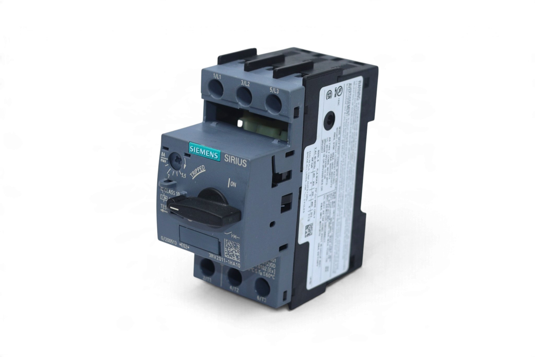 SIEMENS 3RV2011-1FA10 CIRCUIT BREAKER