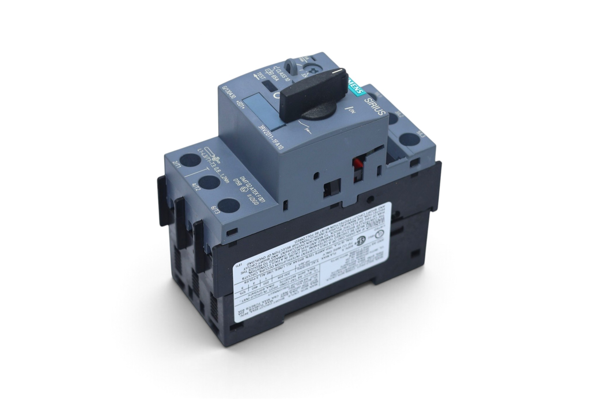 SIEMENS 3RV2011-1HA10 CIRCUIT BREAKER