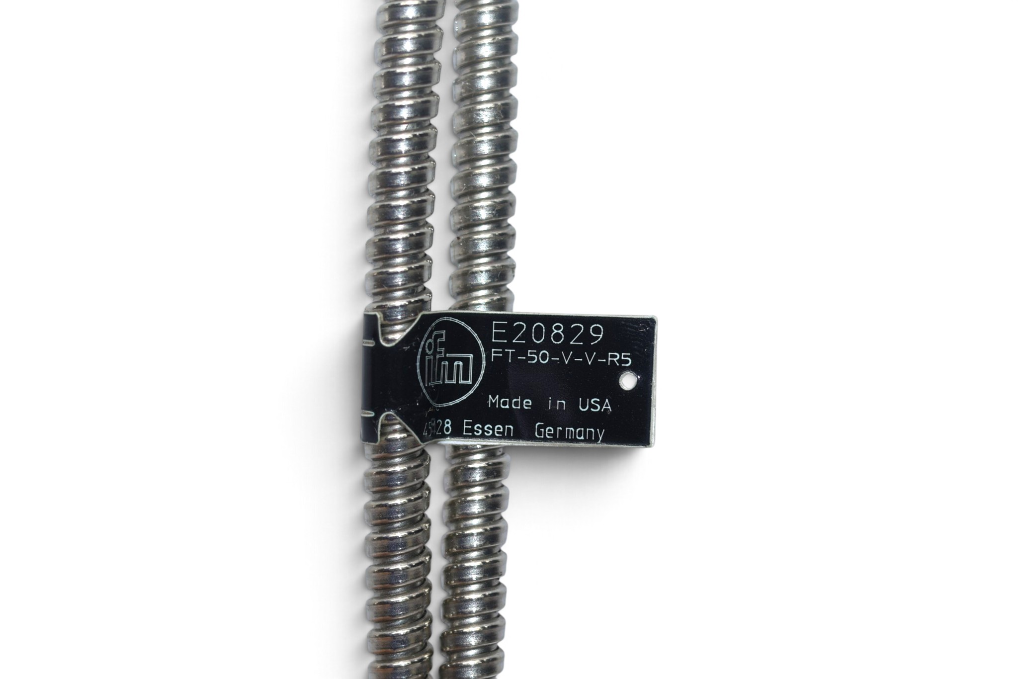 IFM E20829 FIBRE OPTIC DIFFUSE REFLECTION SENSOR FT-50-V-V-R5 - Image 3