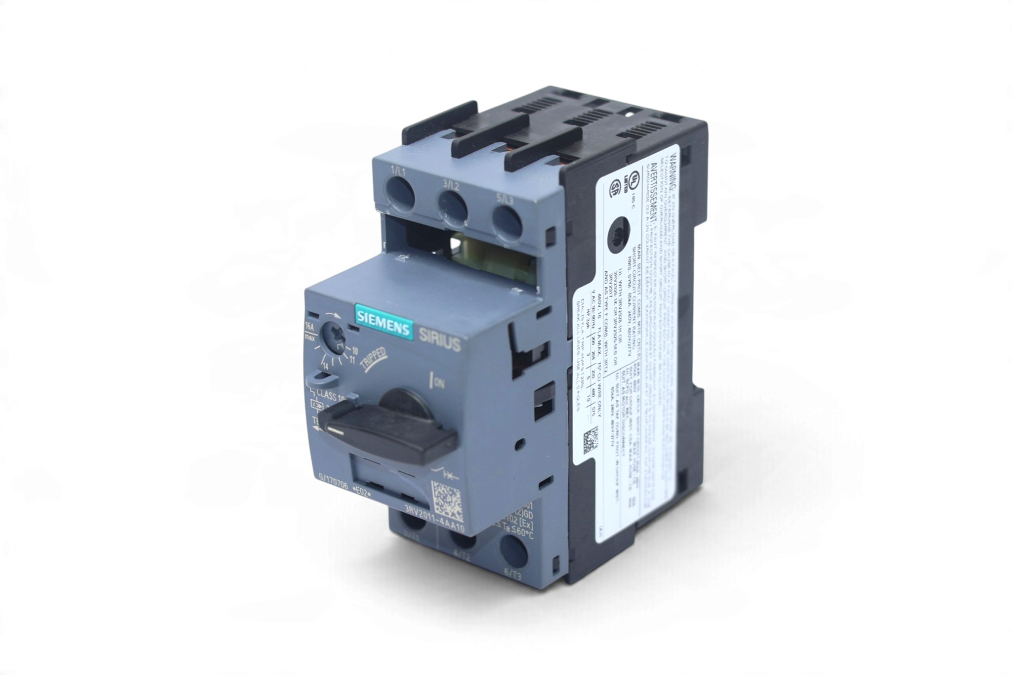 SIEMENS 3RV2021-4BA10 CIRCUIT BREAKER