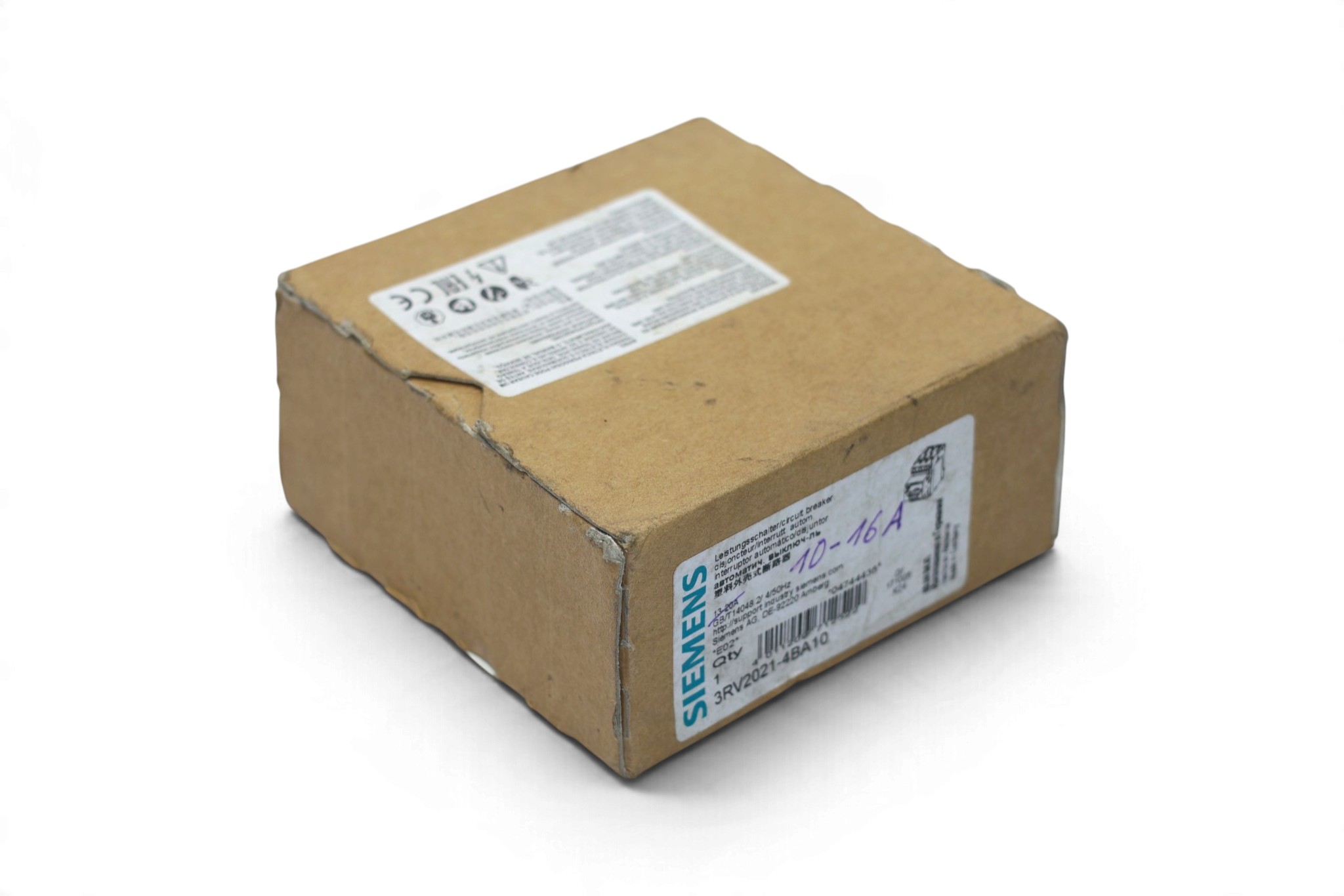 SIEMENS 3RV2021-4BA10 CIRCUIT BREAKER - Image 9