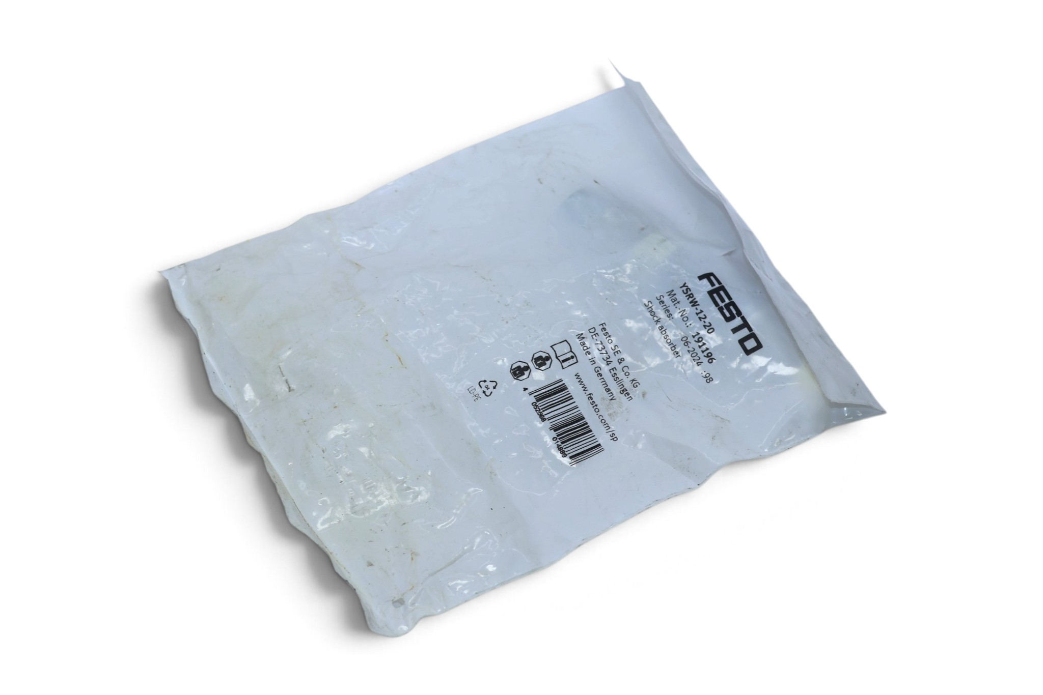 FESTO YSRW-12-20 SHOCK ABSORBER 191196 - Image 3