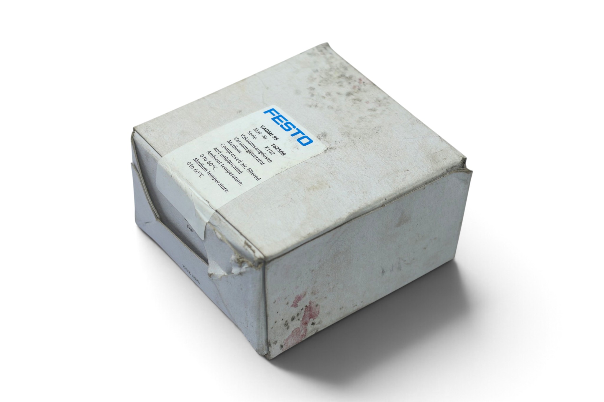 FESTO VADMI-95 VACUUM GENERATOR 162508