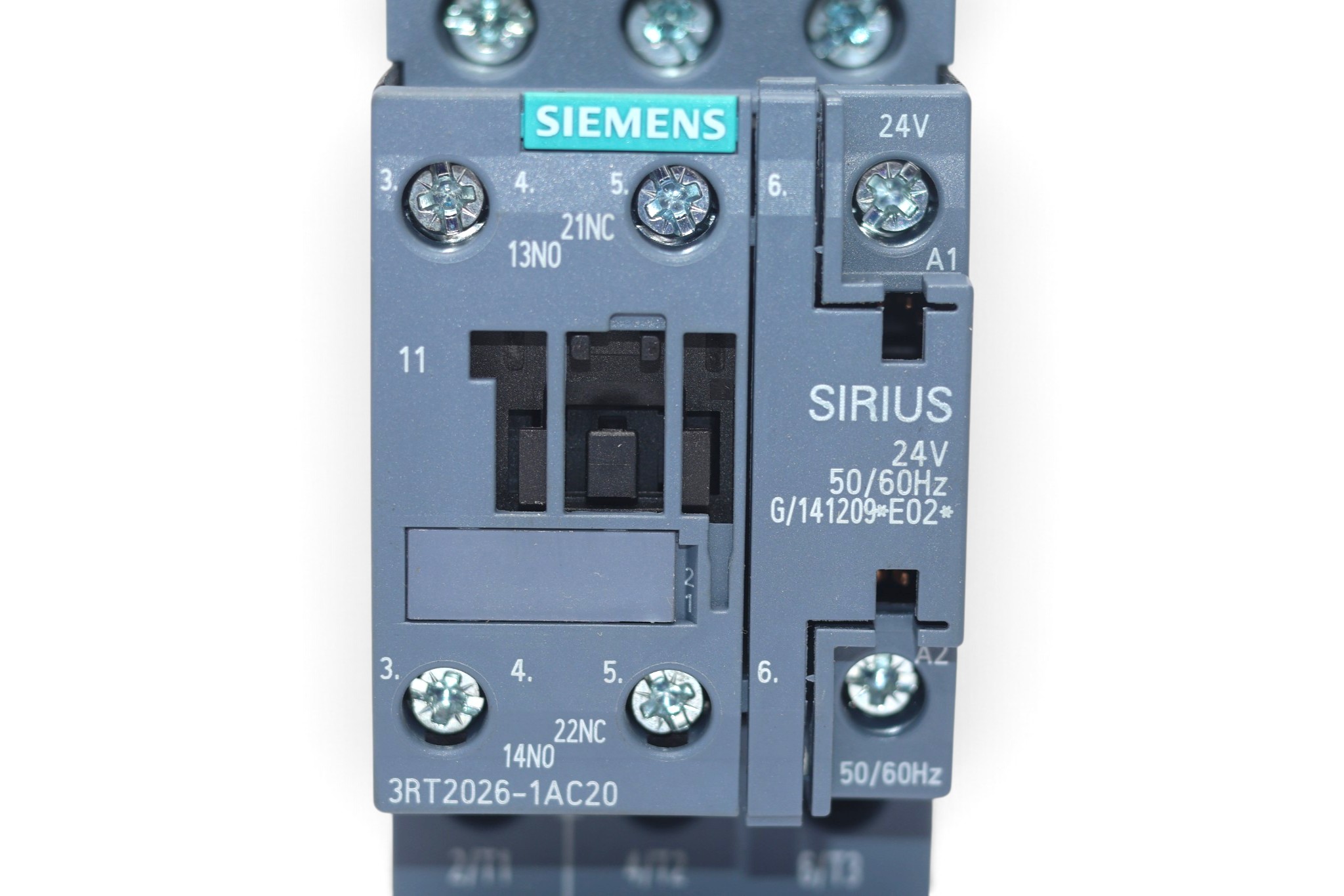 SIEMENS 3RT2026-1AC20 CONTACTOR 24V (11 Kw) - Image 5