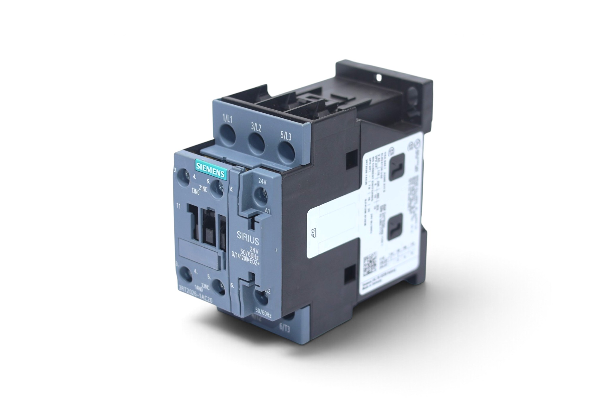 SIEMENS 3RT2026-1AC20 CONTACTOR 24V (11 Kw)