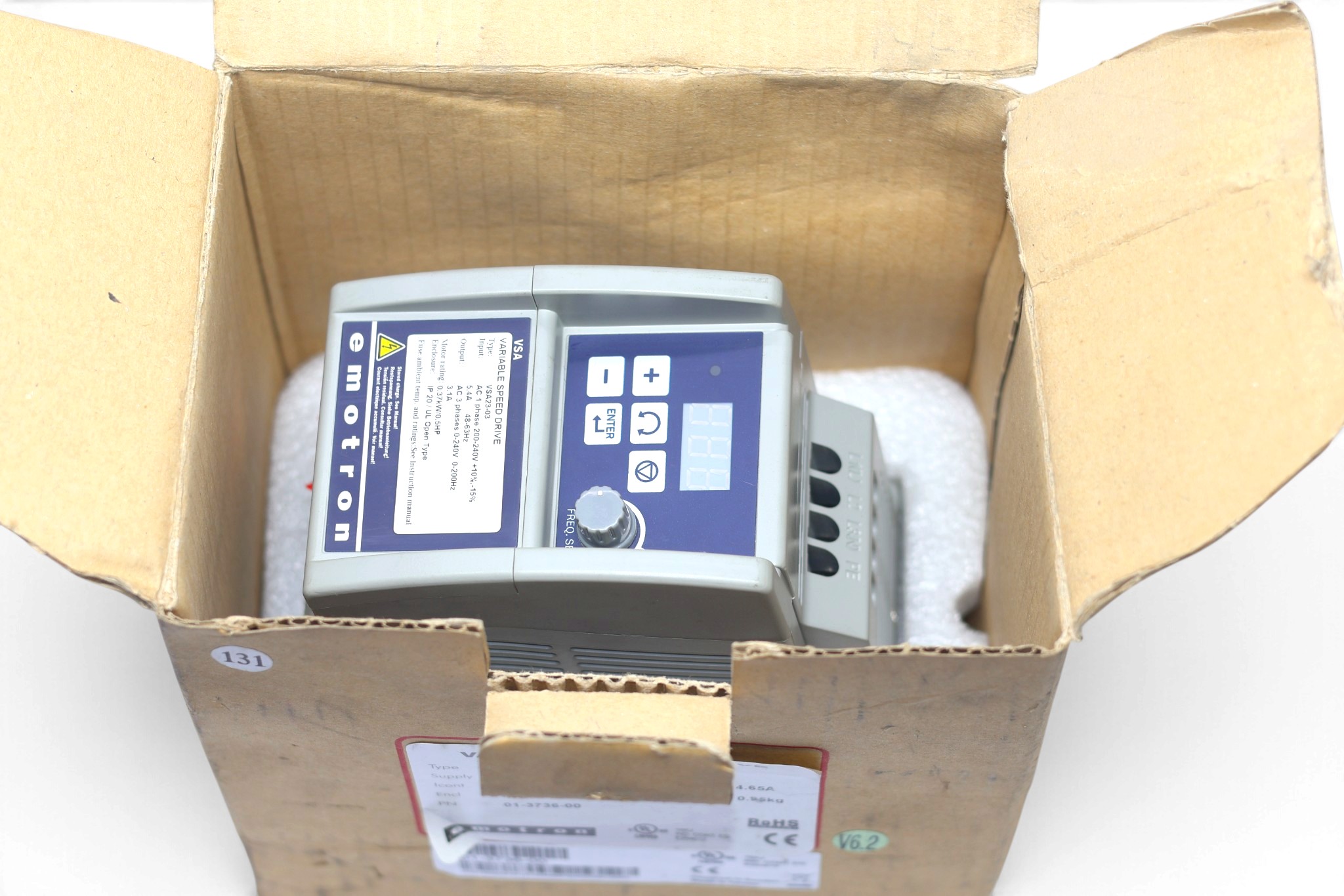 EMOTRON VSA23-03 VARIABLE FREQUENCY DRIVE (0.37 kW) - Image 8