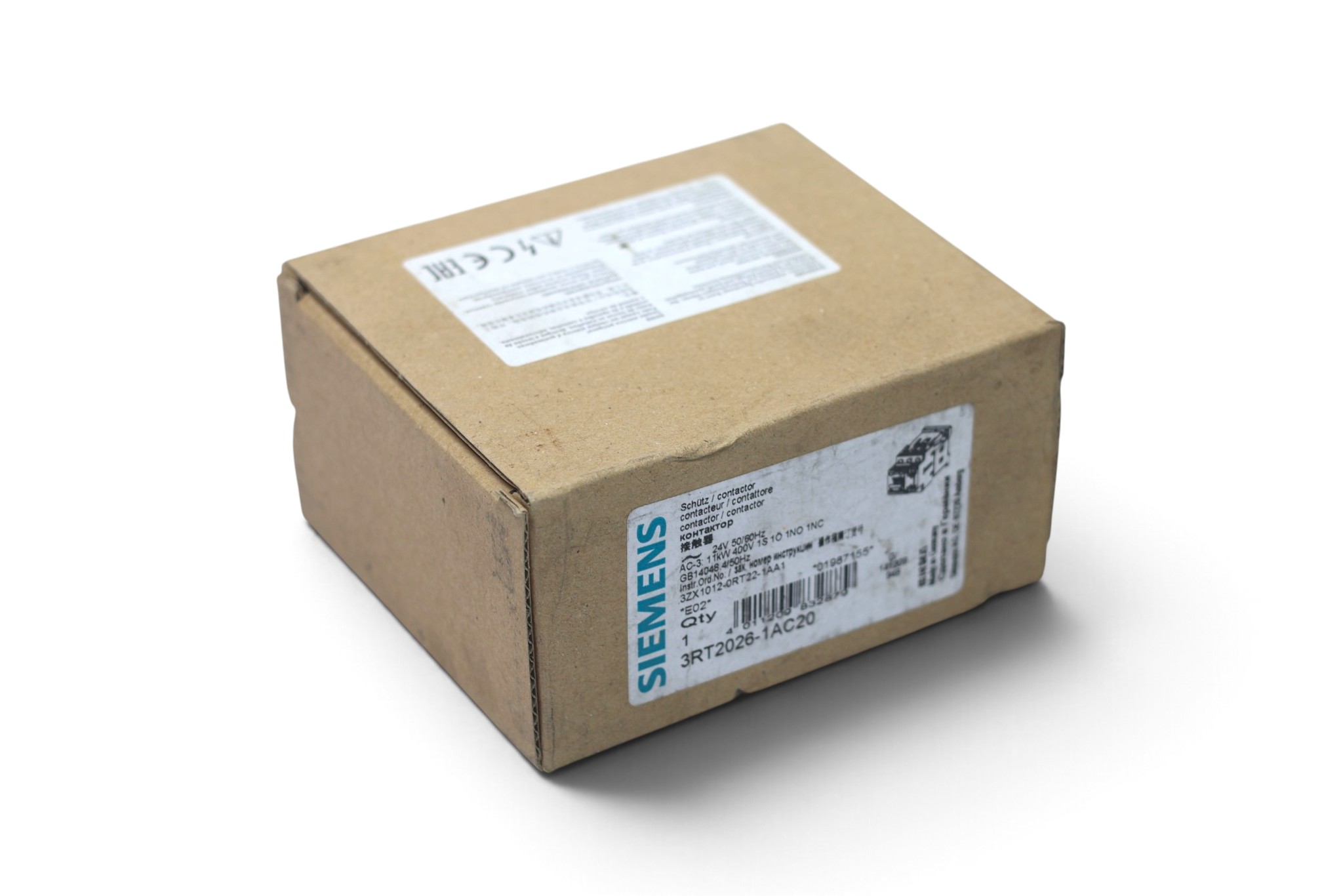 SIEMENS 3RT2026-1AC20 CONTACTOR 24V (11 Kw) - Image 9