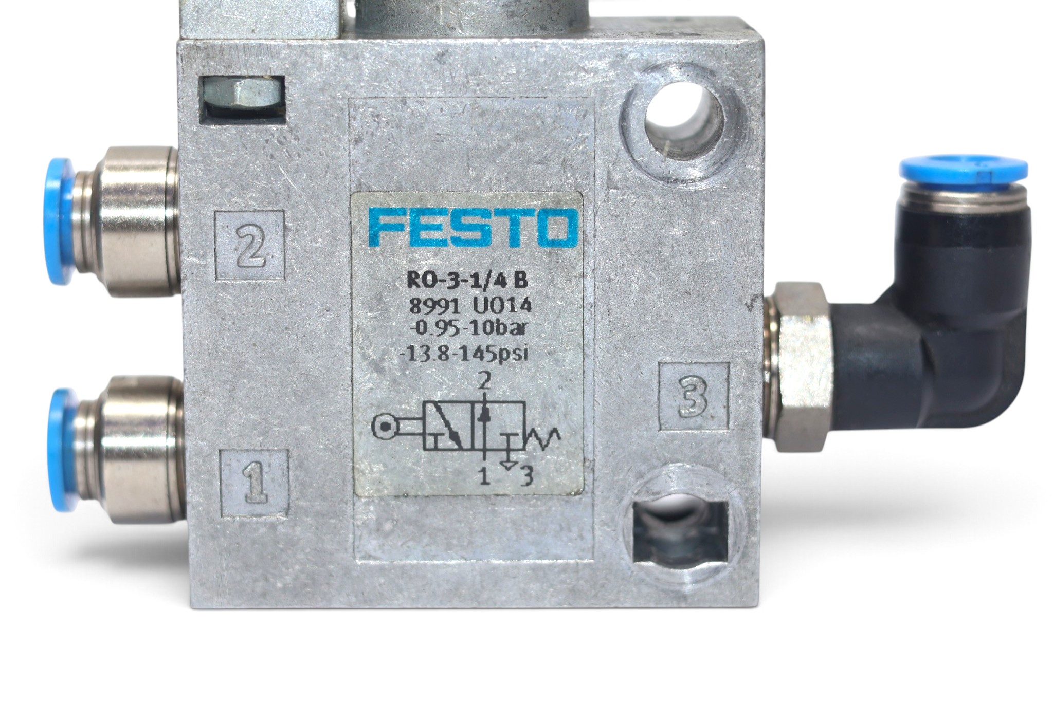 FESTO RO-3-1/4-B Roller lever valve 8991 - Image 2