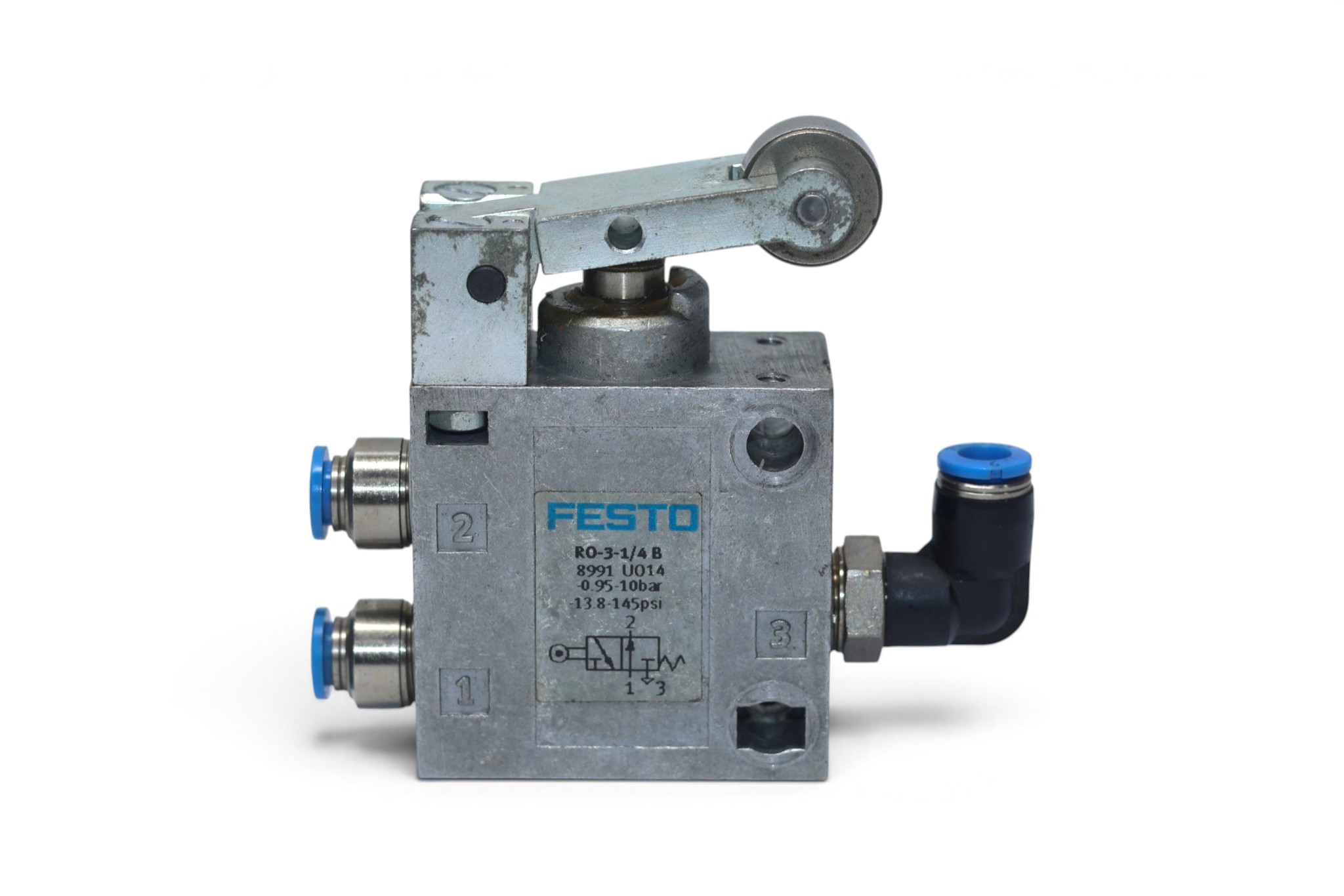 FESTO RO-3-1/4-B Roller lever valve 8991 - Image 3