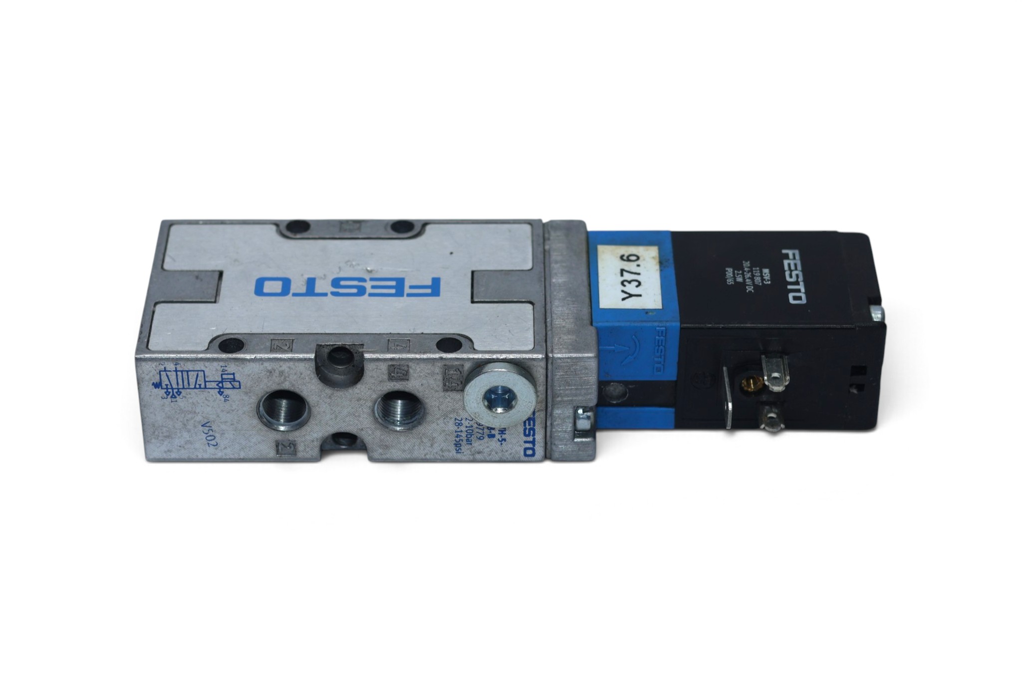 FESTO MVH-5-1/8-B Solenoid valve 19779 - Image 5