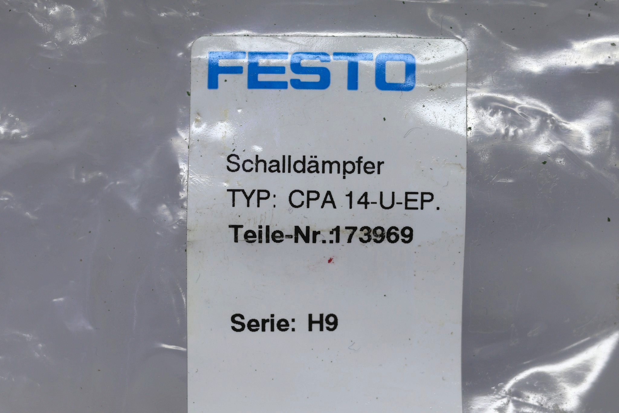 FESTO CPA14-U-EP SILENCER 173969 - Image 2