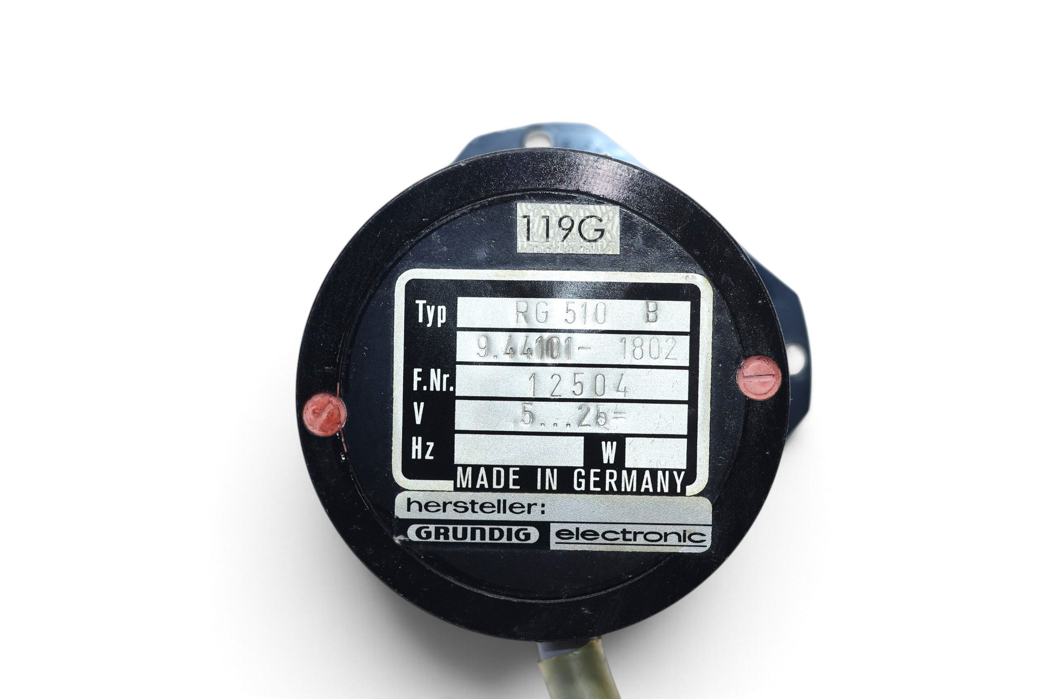 GRUNDIG RG 510 B ROTARY ENCODER 9.44101-1802 - Image 2
