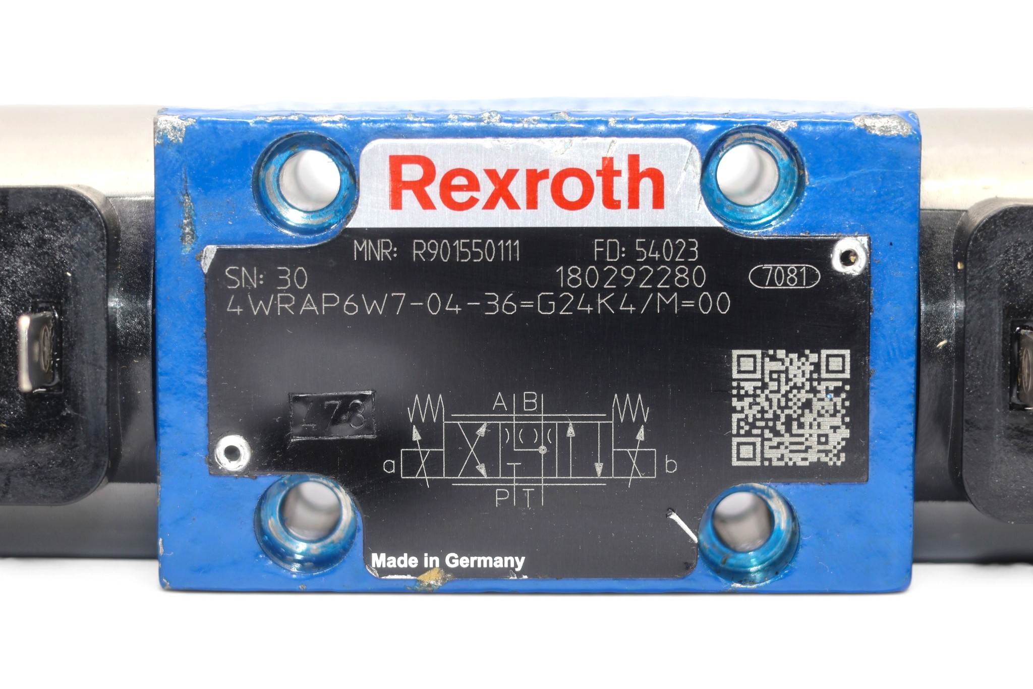REXROTH 4WRAP6W7-04-36=G24K4/M=00 PROPORTIONAL DIRECTIONAL VALVE R901550111 - Image 2