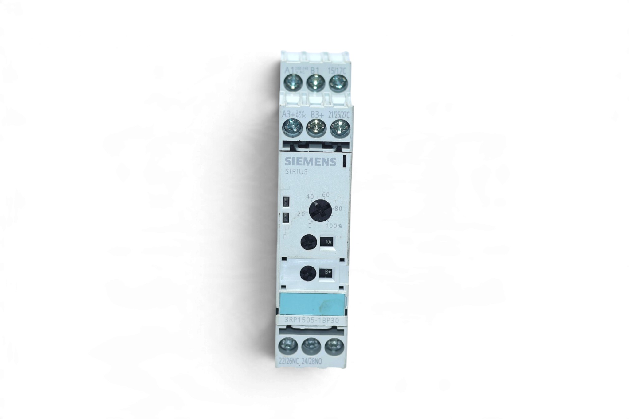 SIEMENS 3RP1505-1BP30 TIMING RELAY - Image 4
