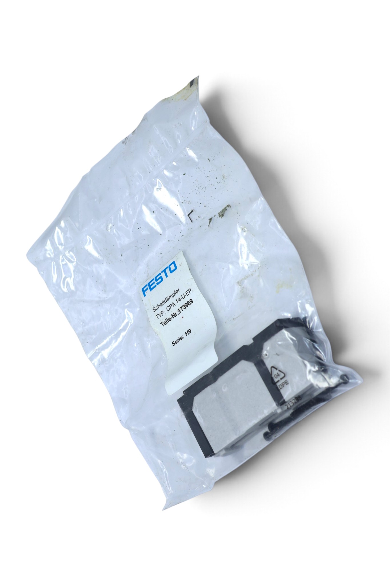 FESTO CPA14-U-EP SILENCER 173969 - Image 3