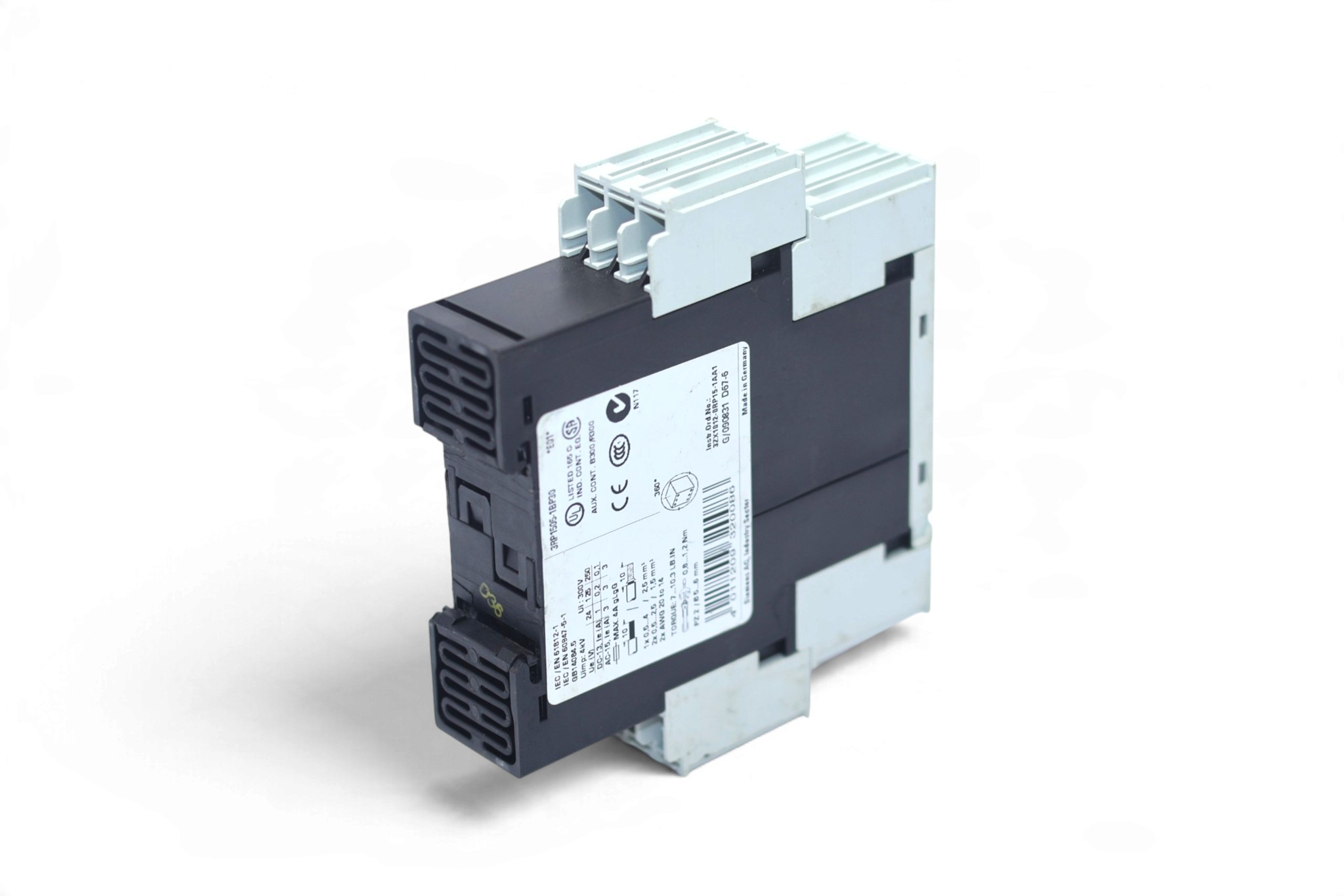 SIEMENS 3RP1505-1BP30 TIMING RELAY - Image 5