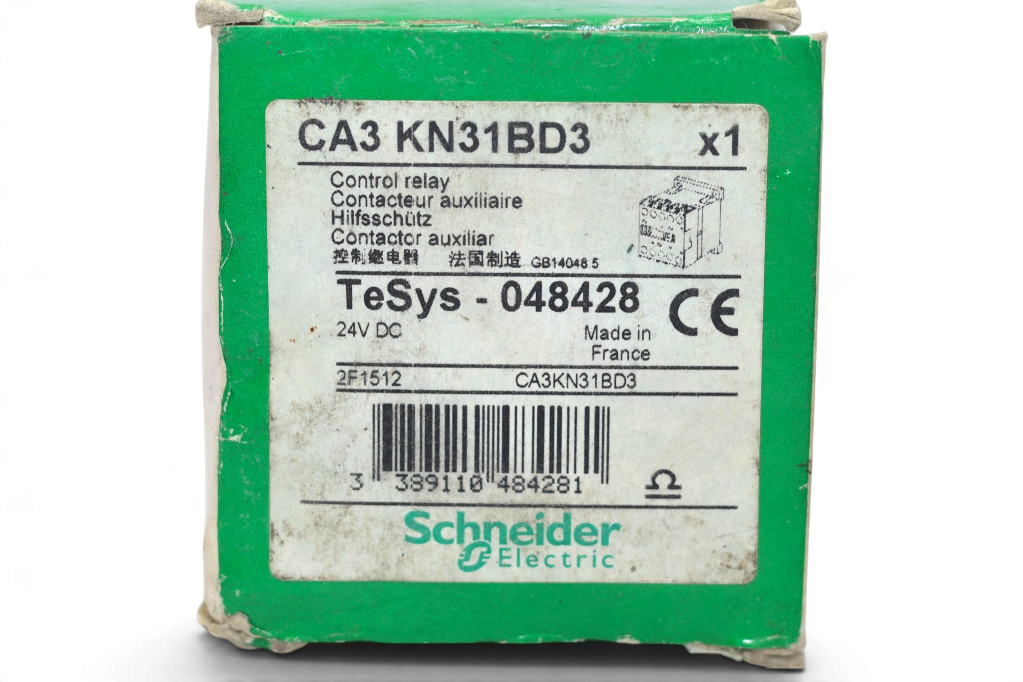 SCHNEIDER CA3KN31BD3 CONTROL RELAY (24 V) - Image 2