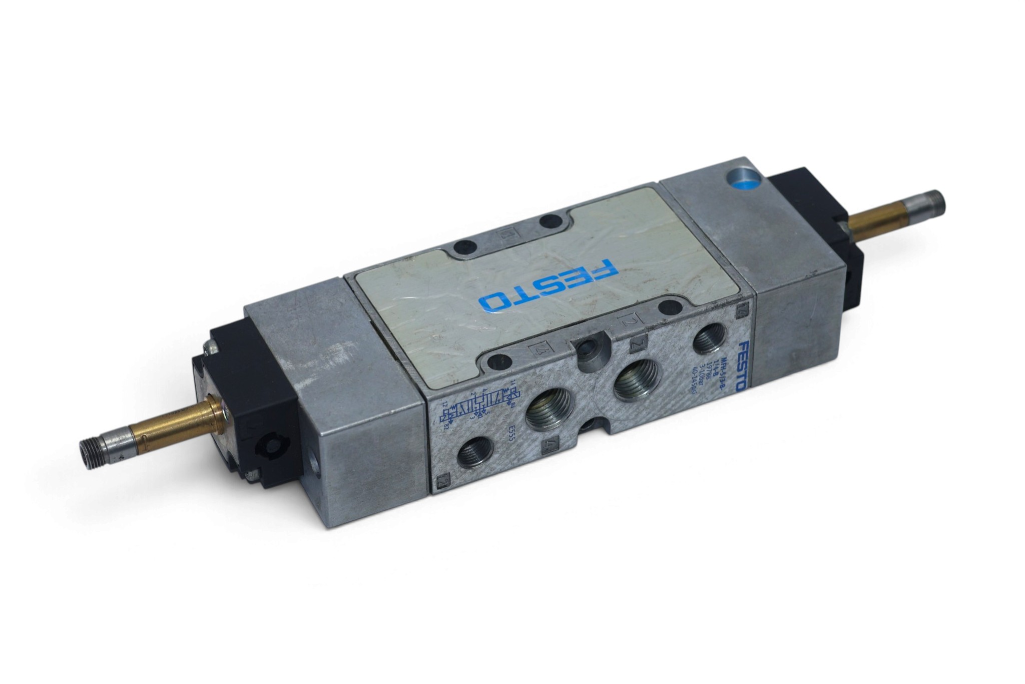 FESTO MFH-5/3-B-1/4-B SOLENOID VALVE 19788 - Image 3