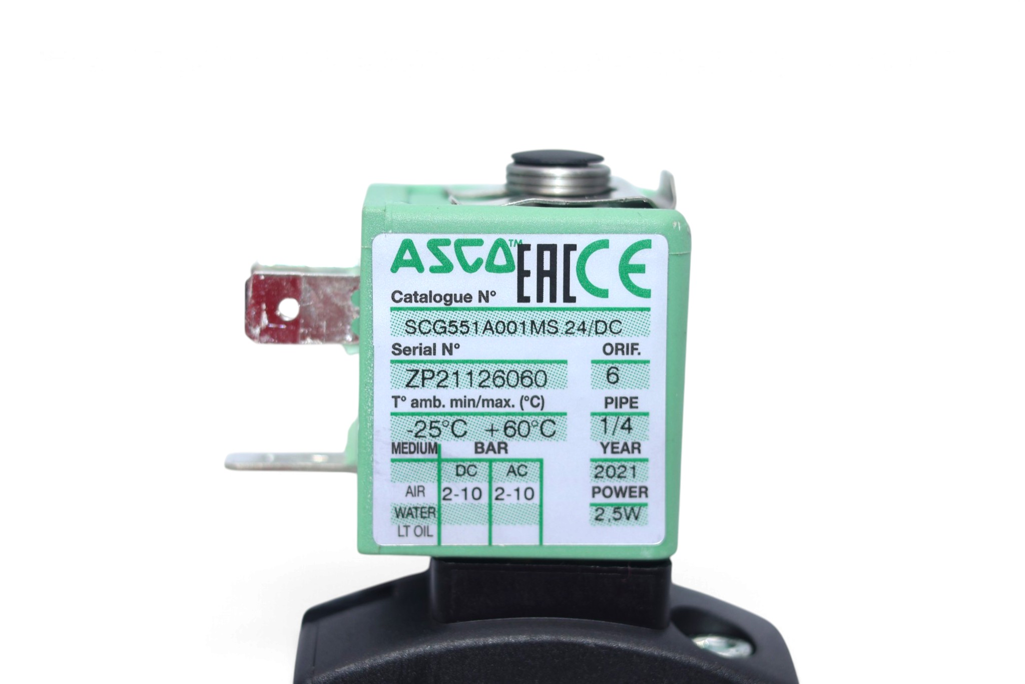 ASCO SCG551A001MS.24/DC SOLENOID VALVE - Image 4