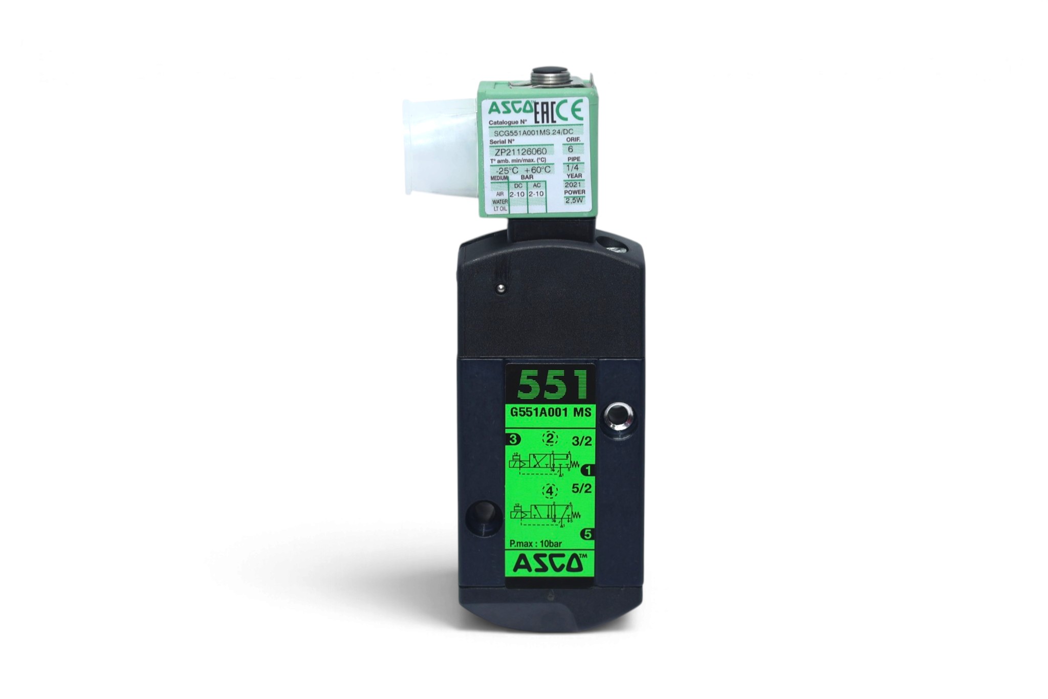 ASCO SCG551A001MS.24/DC SOLENOID VALVE - Image 5