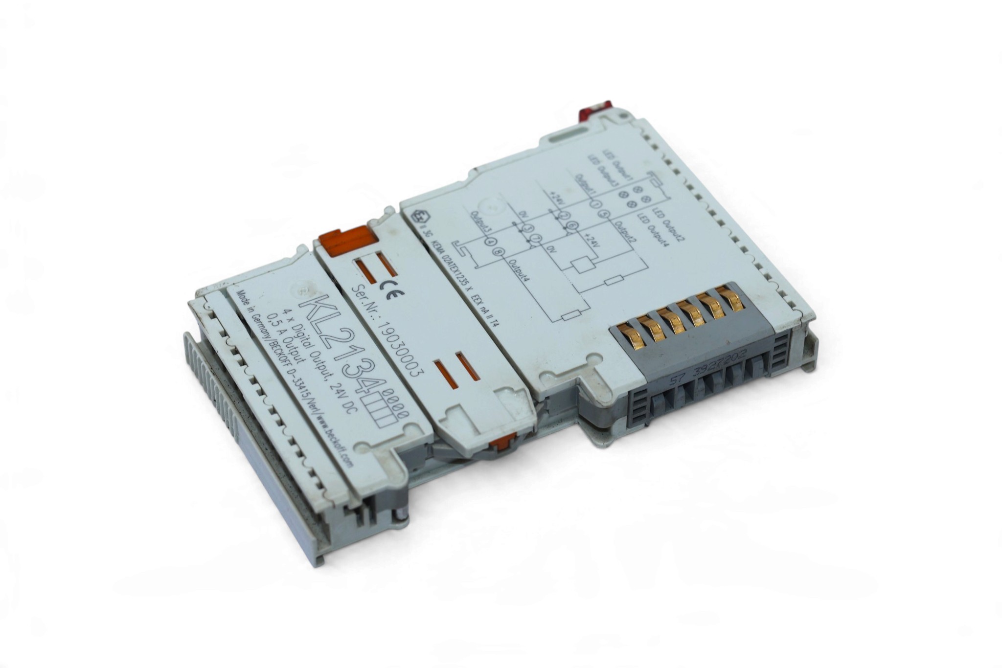 BECKHOFF KL2134 4-CHANNEL DIGITAL OUTPUT
