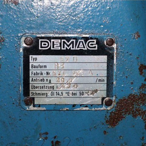 DEMAG 52 D GEAR
