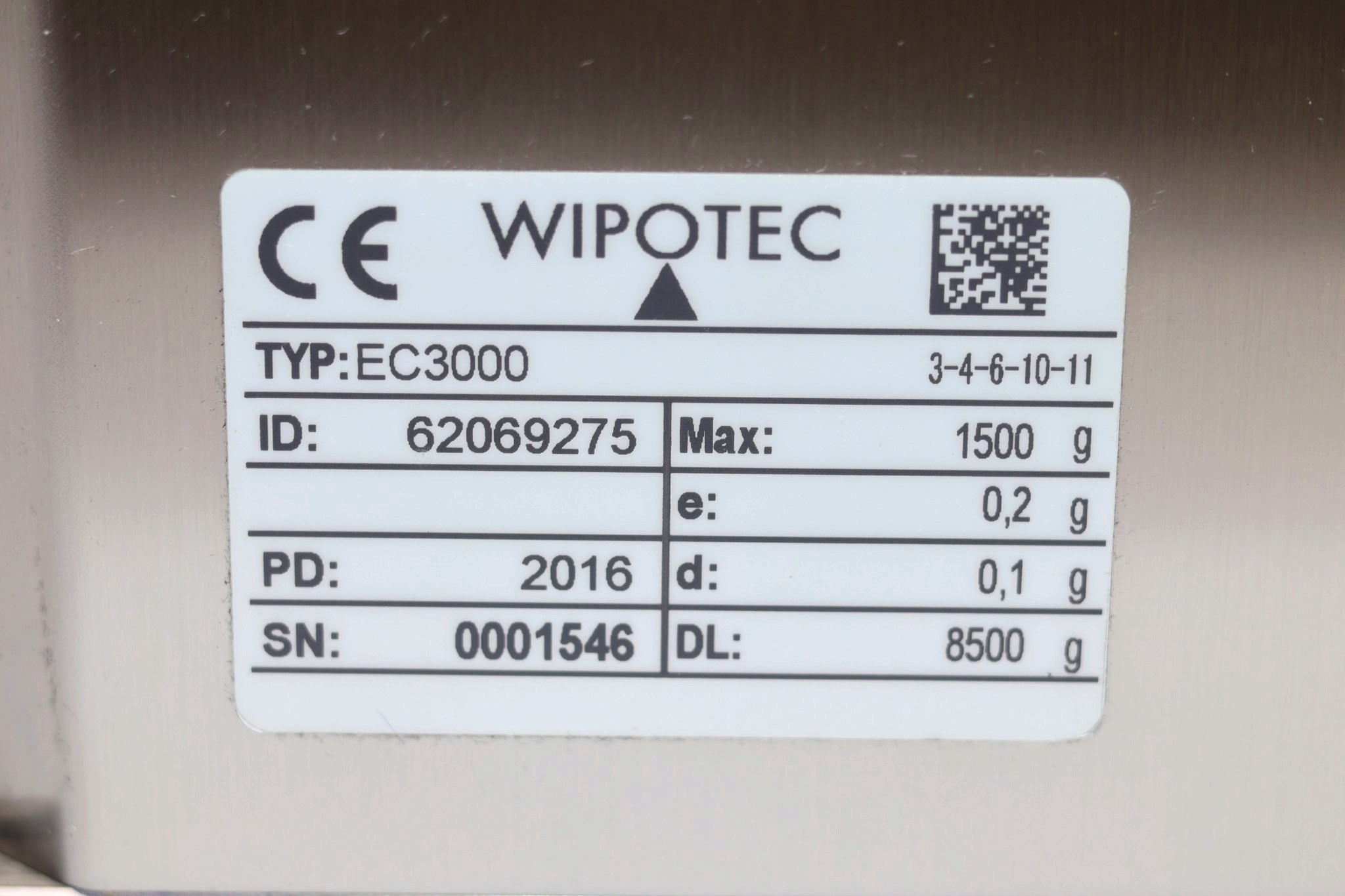WIPOTEC EC3000 LOAD CELL - Image 2