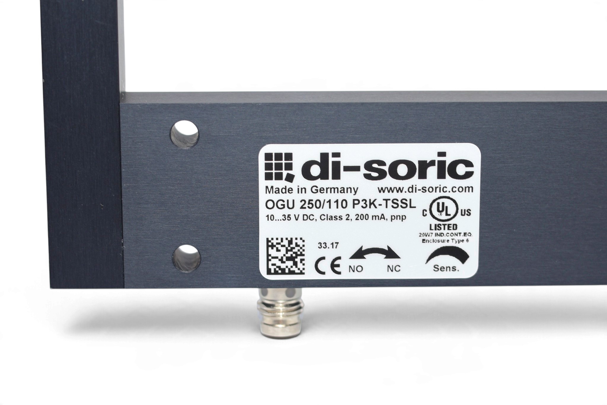 DI-SORIC OGU 250/110 P3K-TSSL FRAME LIGHT BARRIER 202186 - Image 3