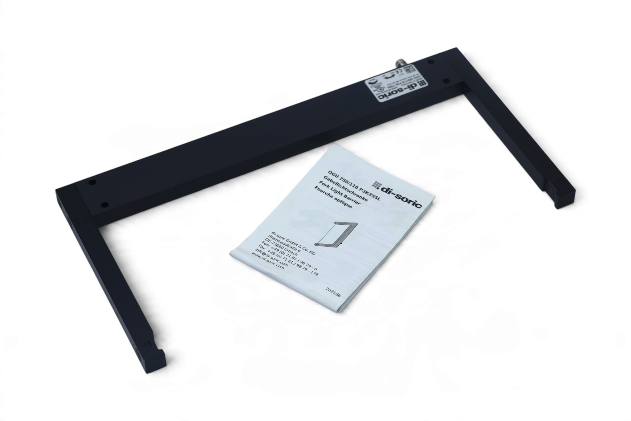 DI-SORIC OGU 250/110 P3K-TSSL FRAME LIGHT BARRIER 202186