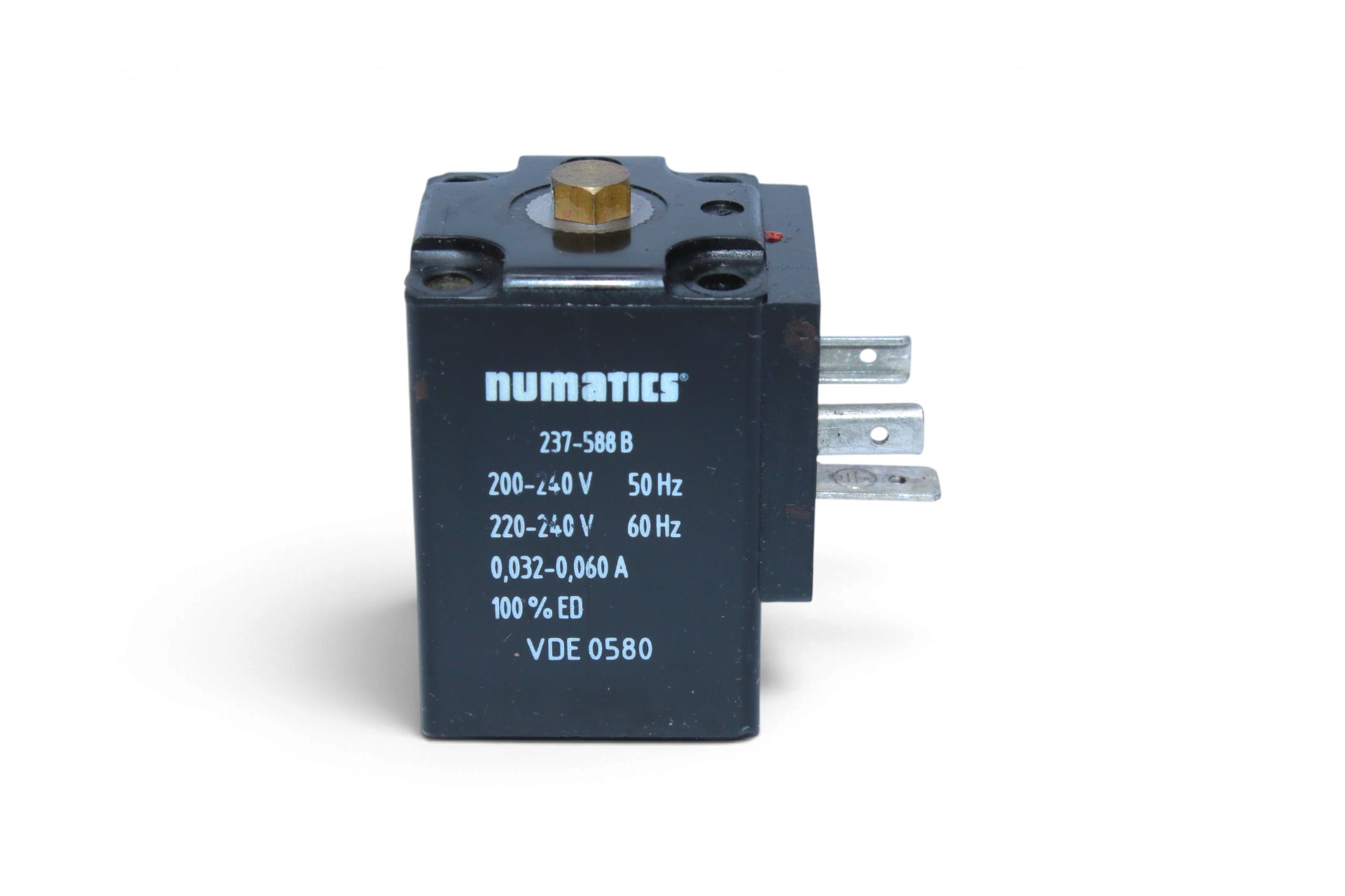 NUMATICS 237-588B SOLENOID COIL 220V - Image 3