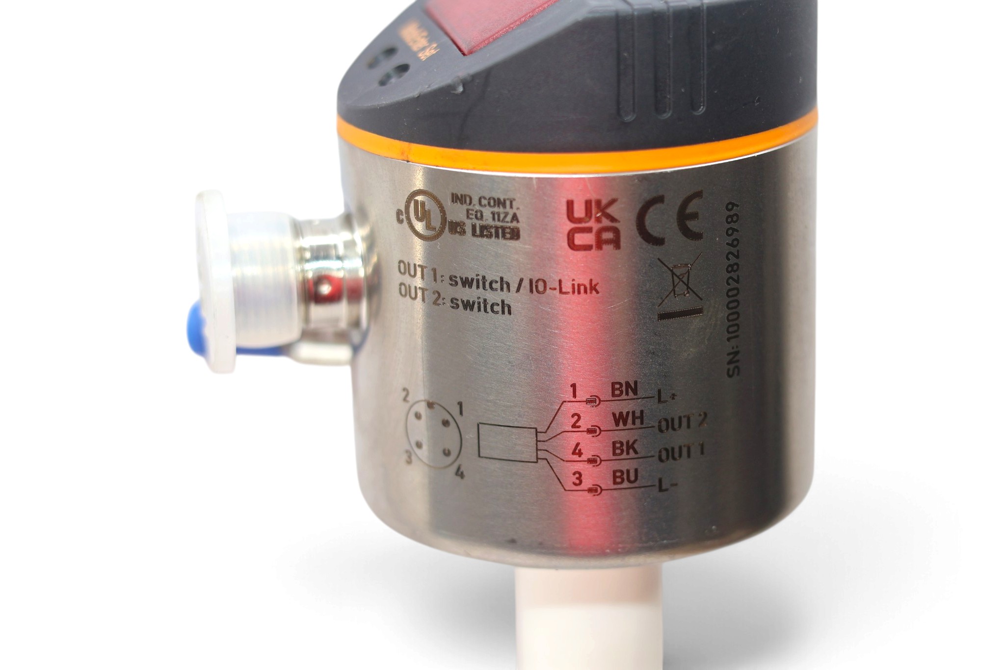 IFM LK1023 LEVEL SENSOR LK0472B-B-00KQPKG/US - Image 2