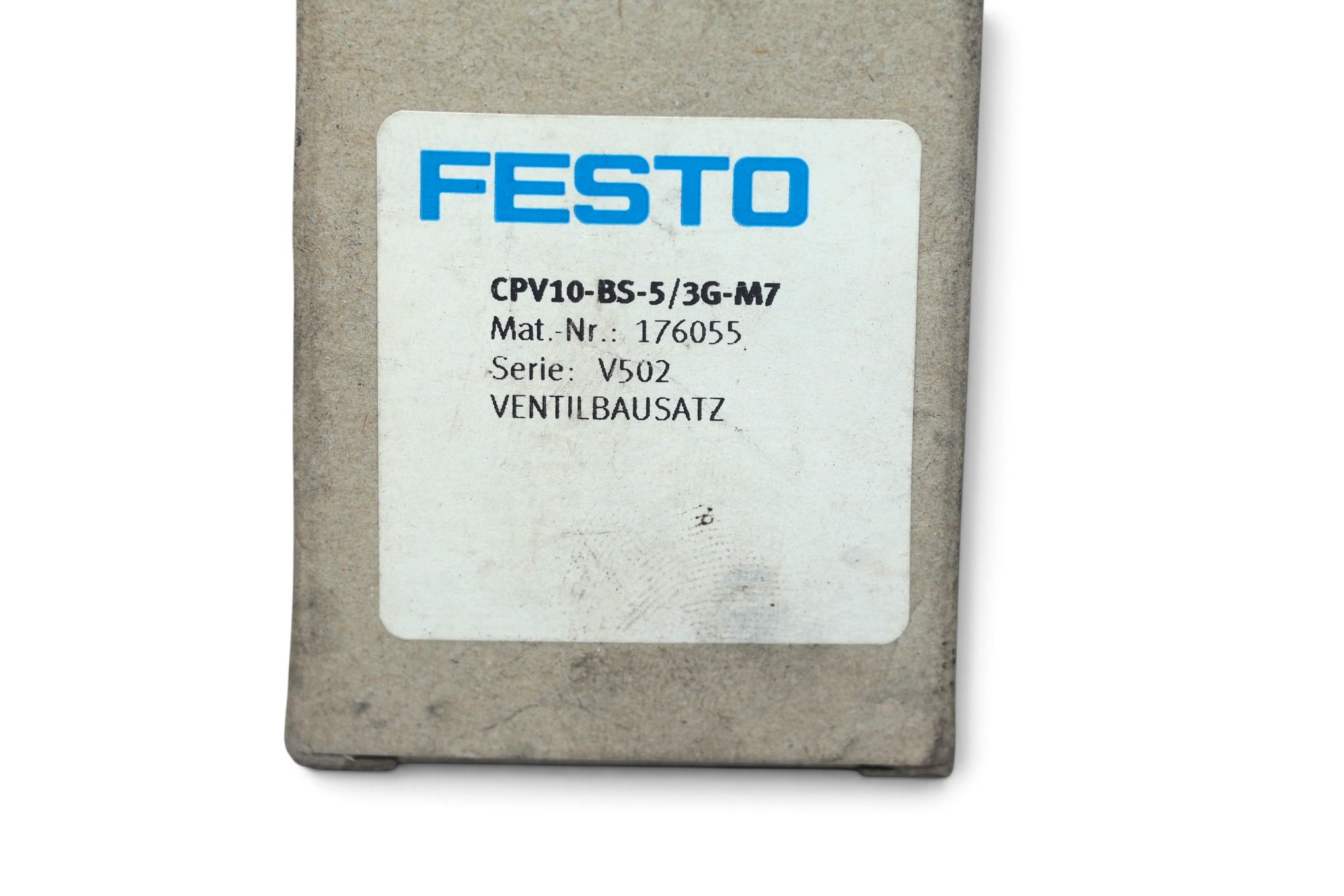 FESTO CPV10-BS-5/3G-M7 VALVE KIT 176057 - Image 2