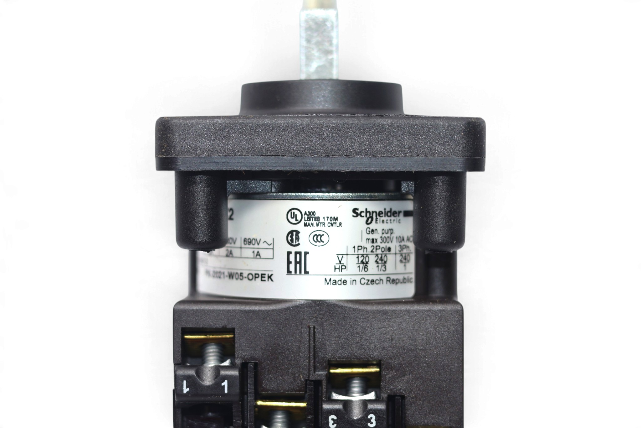 SCHNEIDER MGB-H-AA1A1-R-100464 ROTARY CAM SWITCH - Image 3